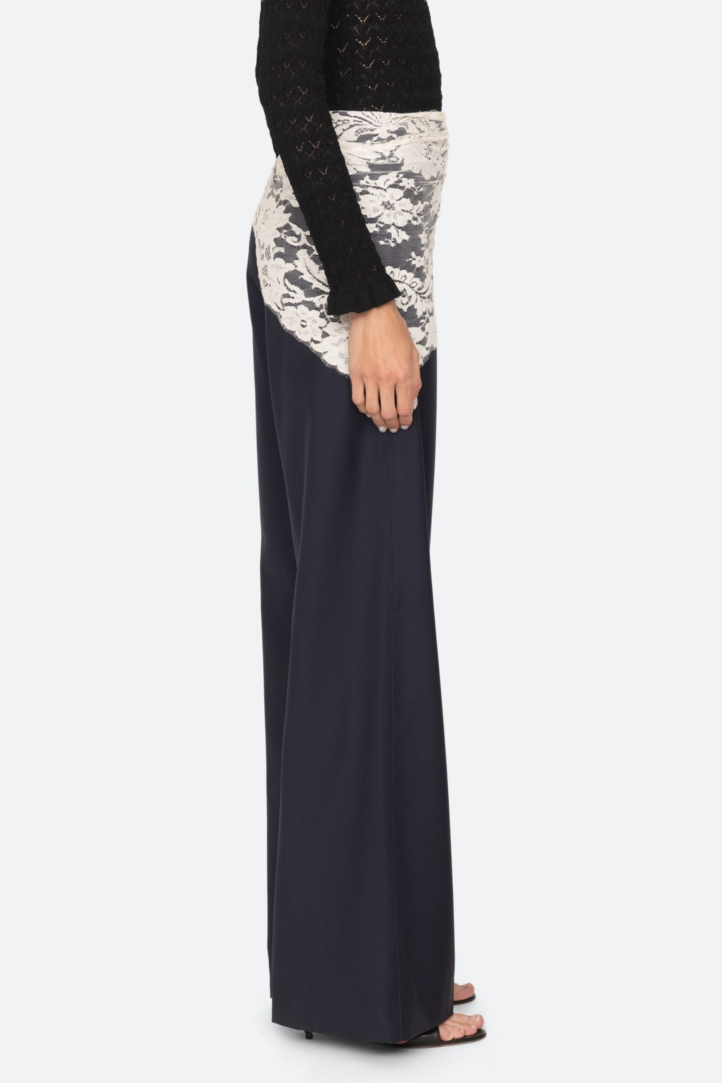 FIORA TROPICAL WOOL PANTS (D1)