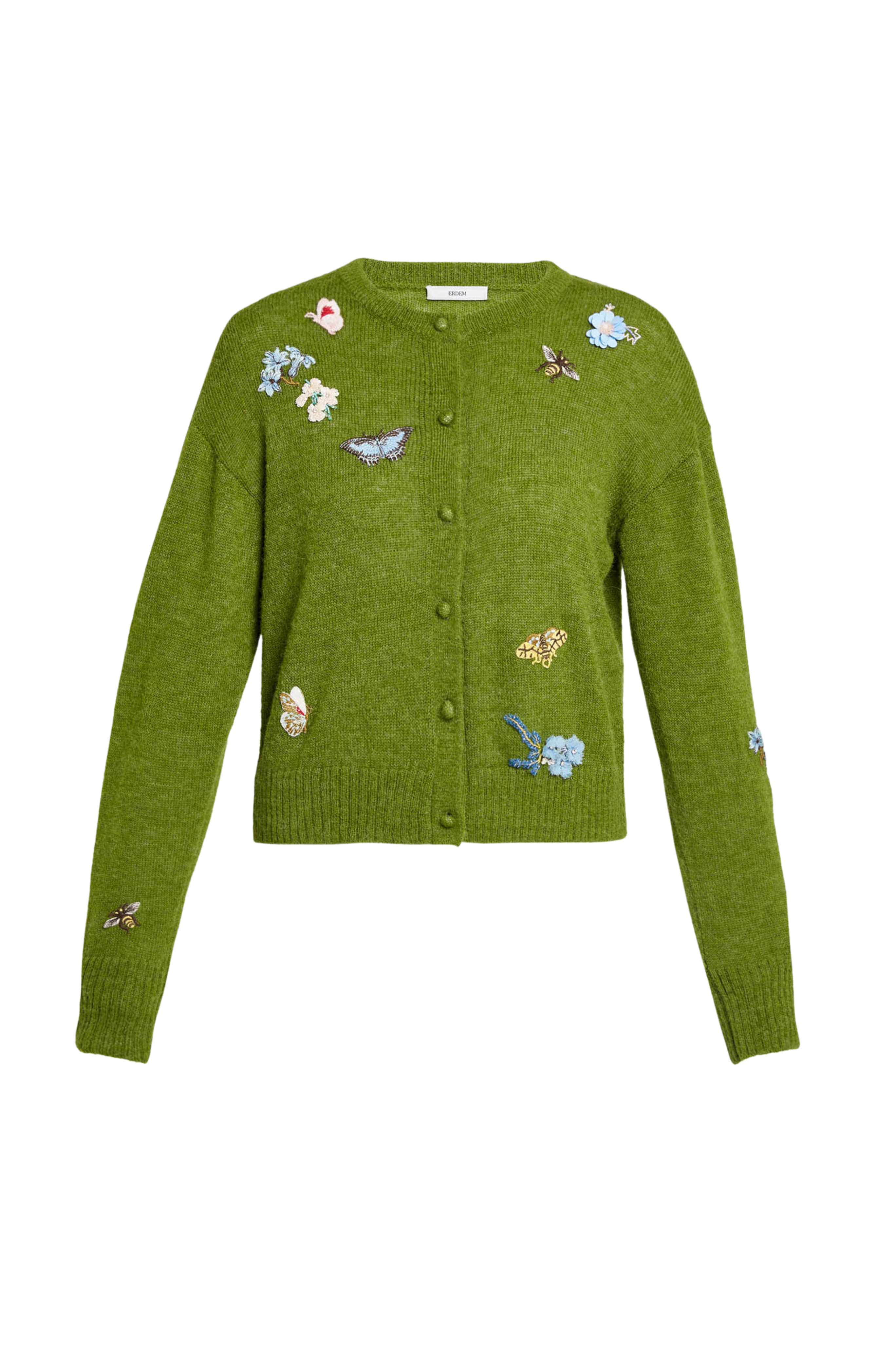 Crew Neck Cardigan