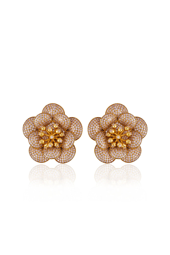 Carnation Earrings - Pink