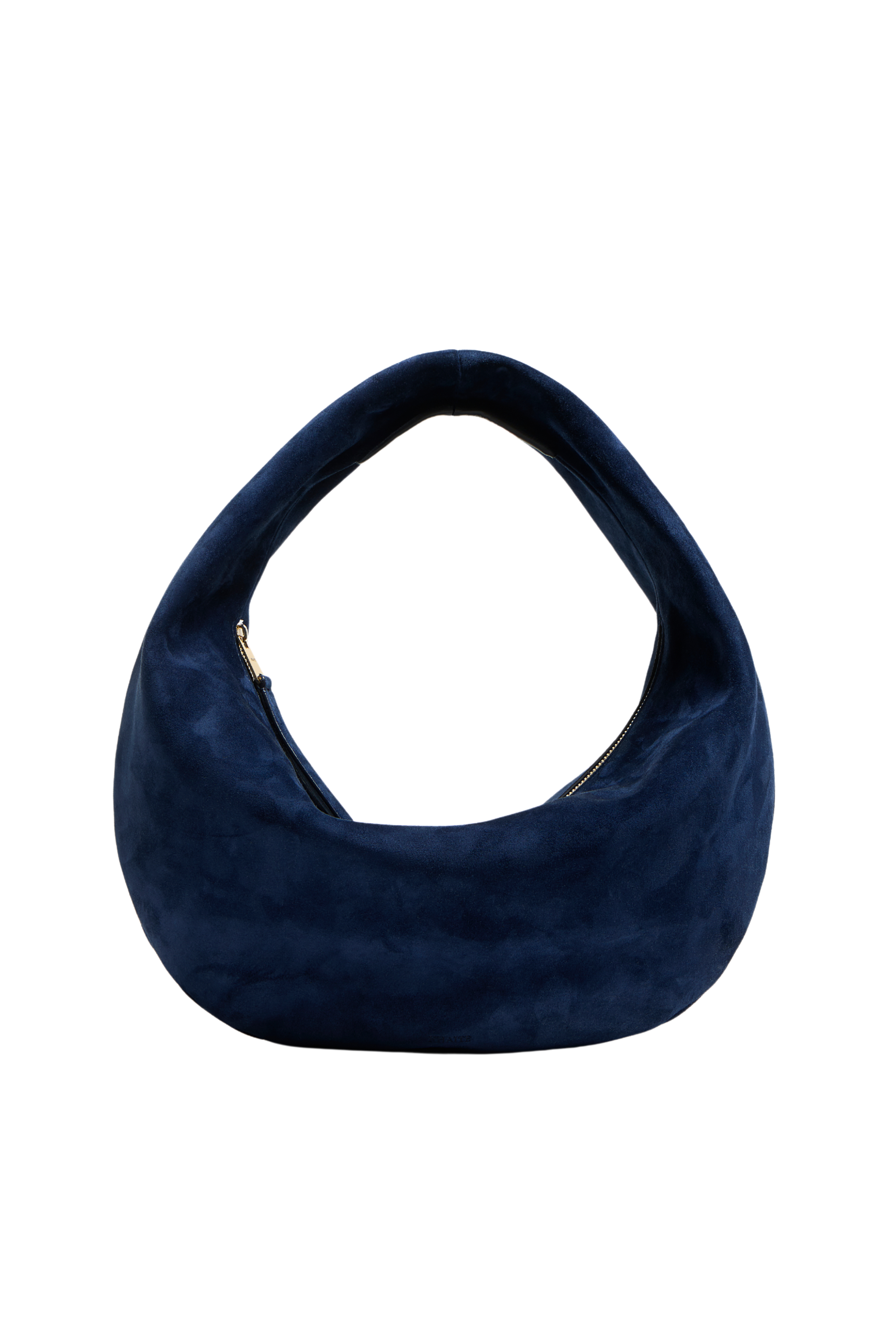 Medium Olivia Hobo Shoulder Bag in Navy