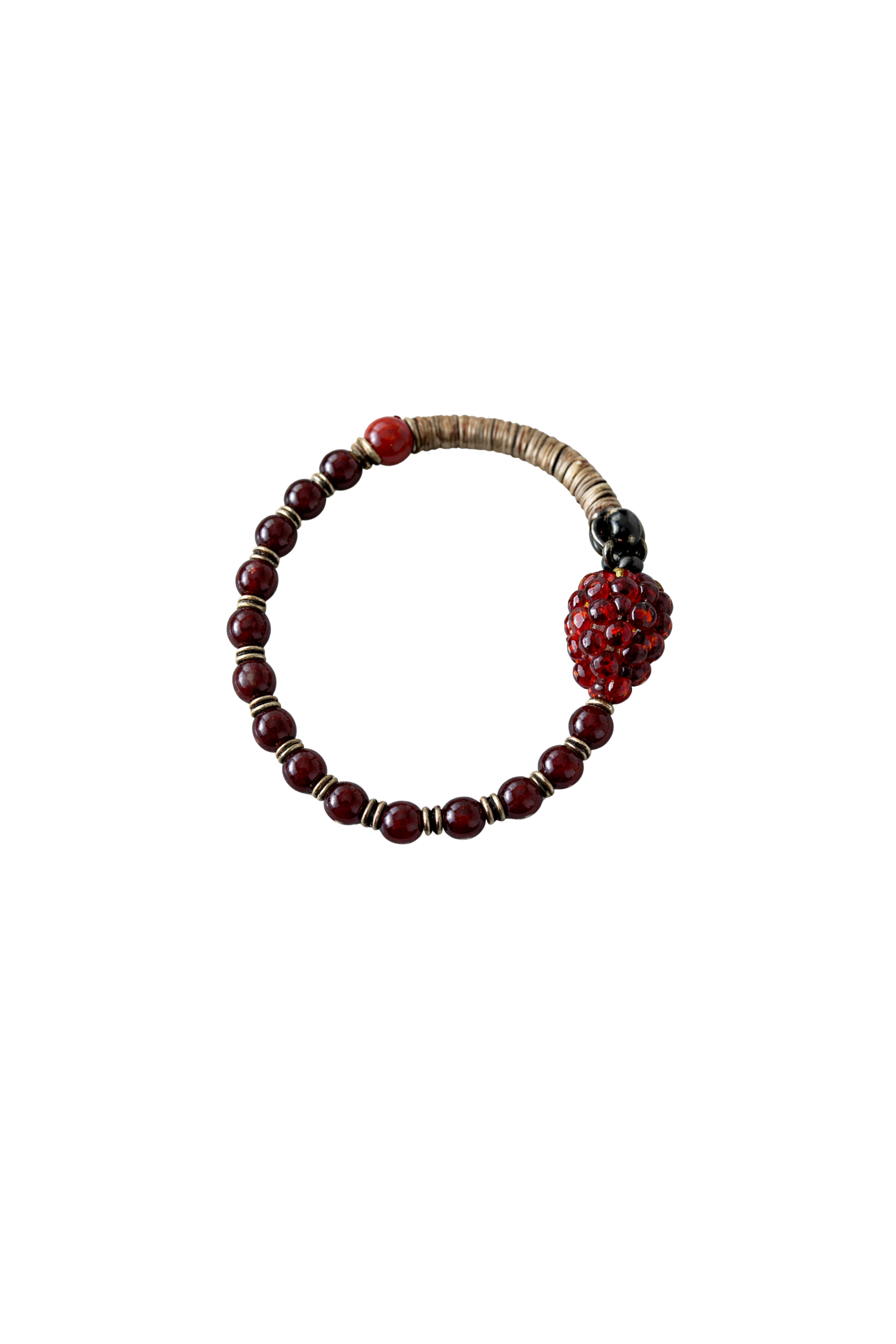 Beaded Bracelet - Red
