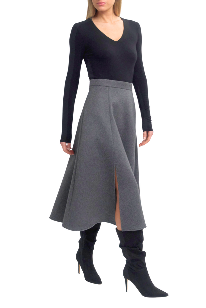 Circle Skirt with Slit