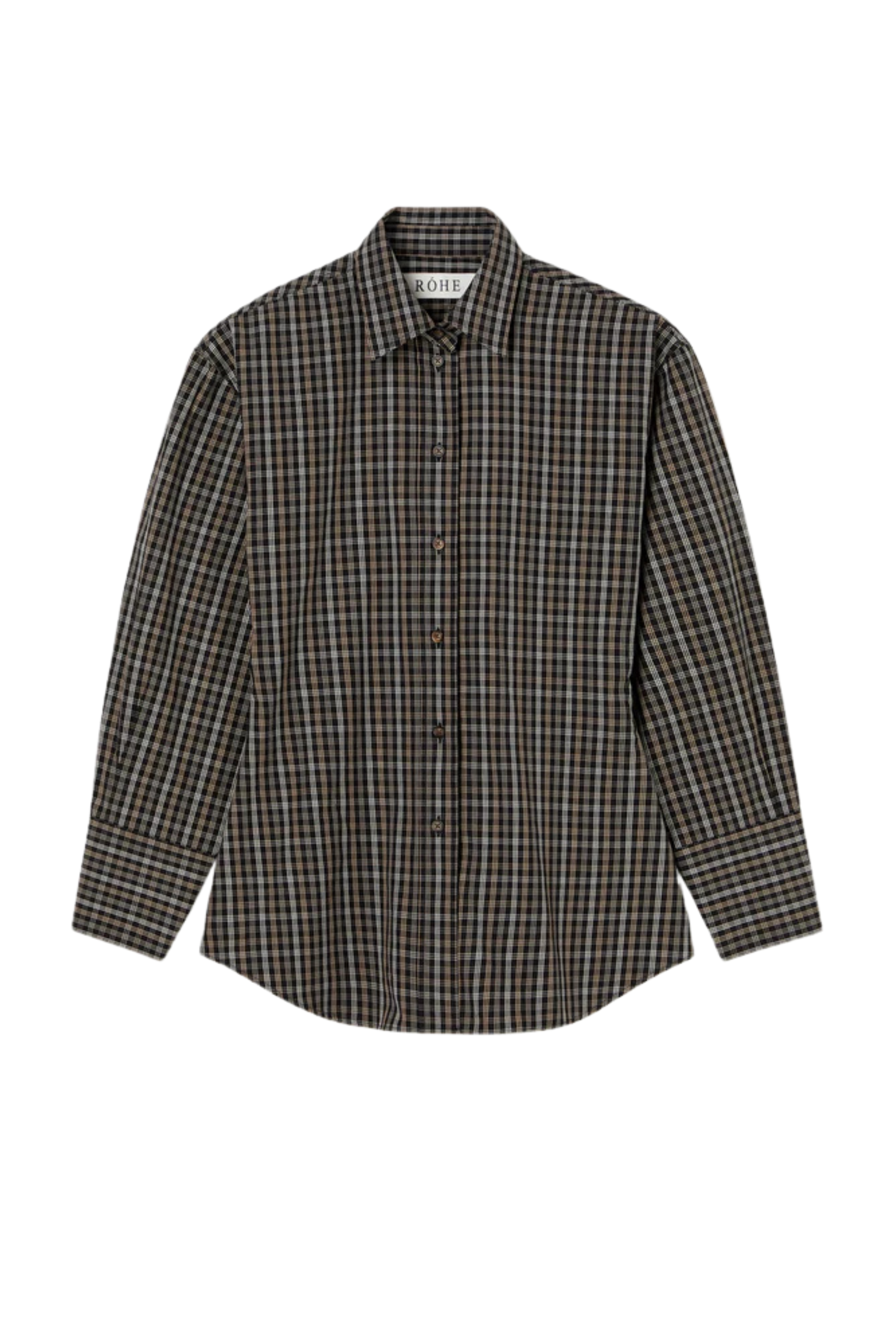 Shaped Check Shirt