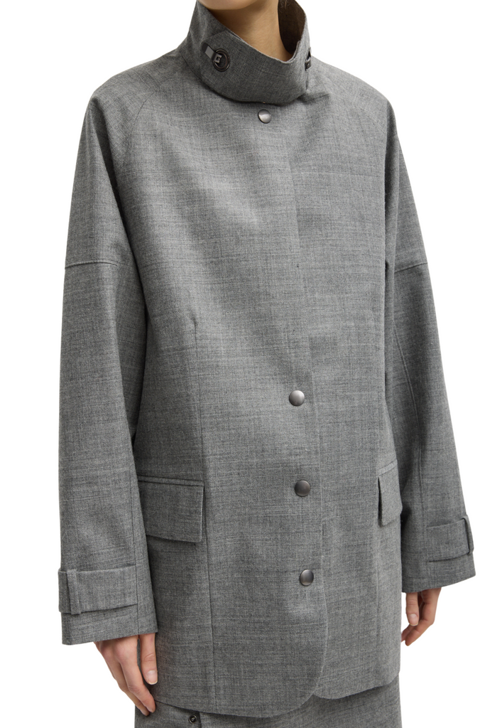 Techy Bonded Wool Olivier Blazer
