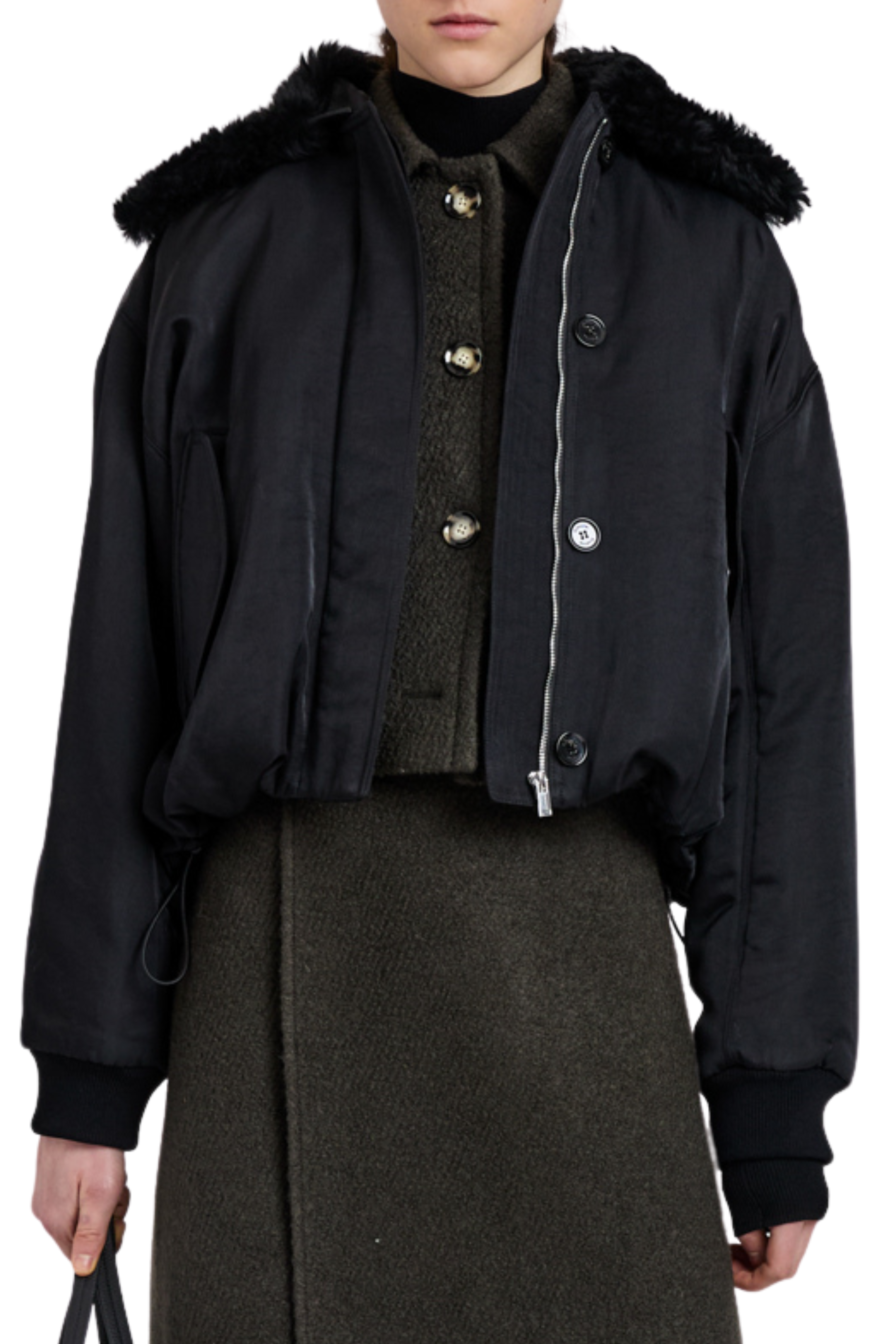 Vadra Jacket in Recycled Nylon Twill