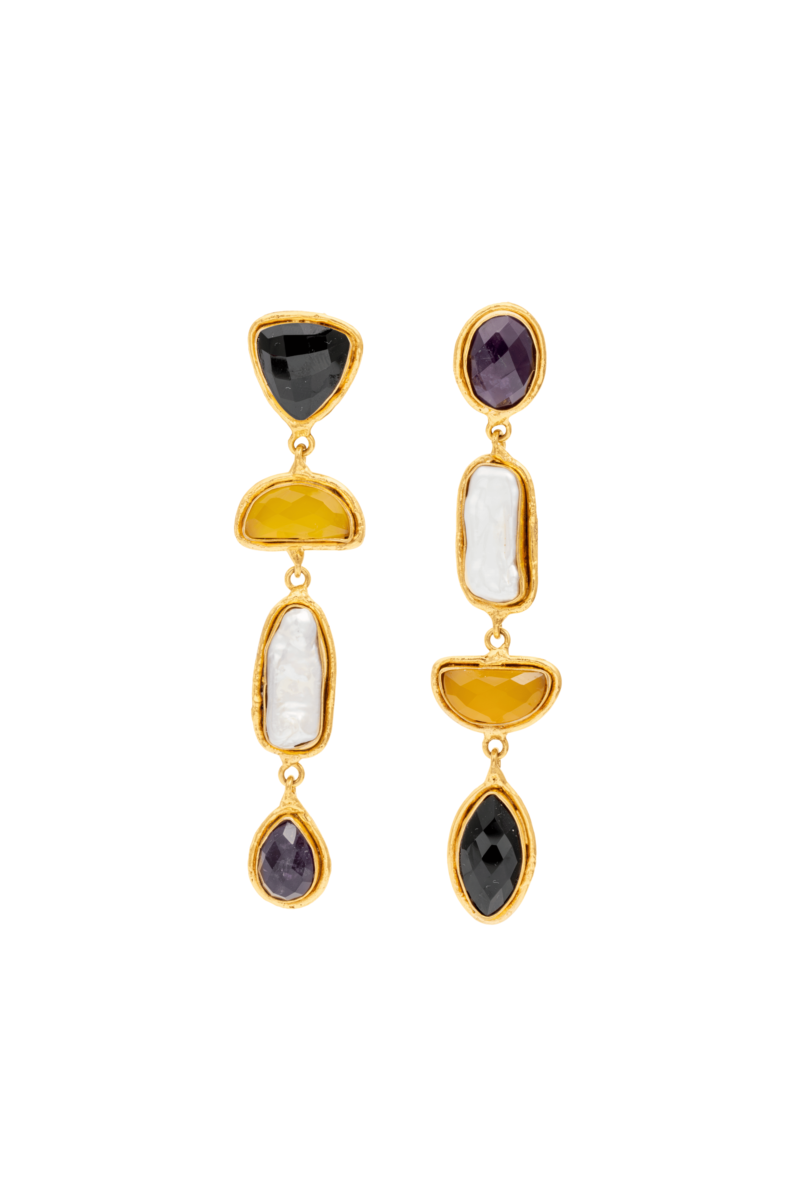 Cascade Amethyst Earrings