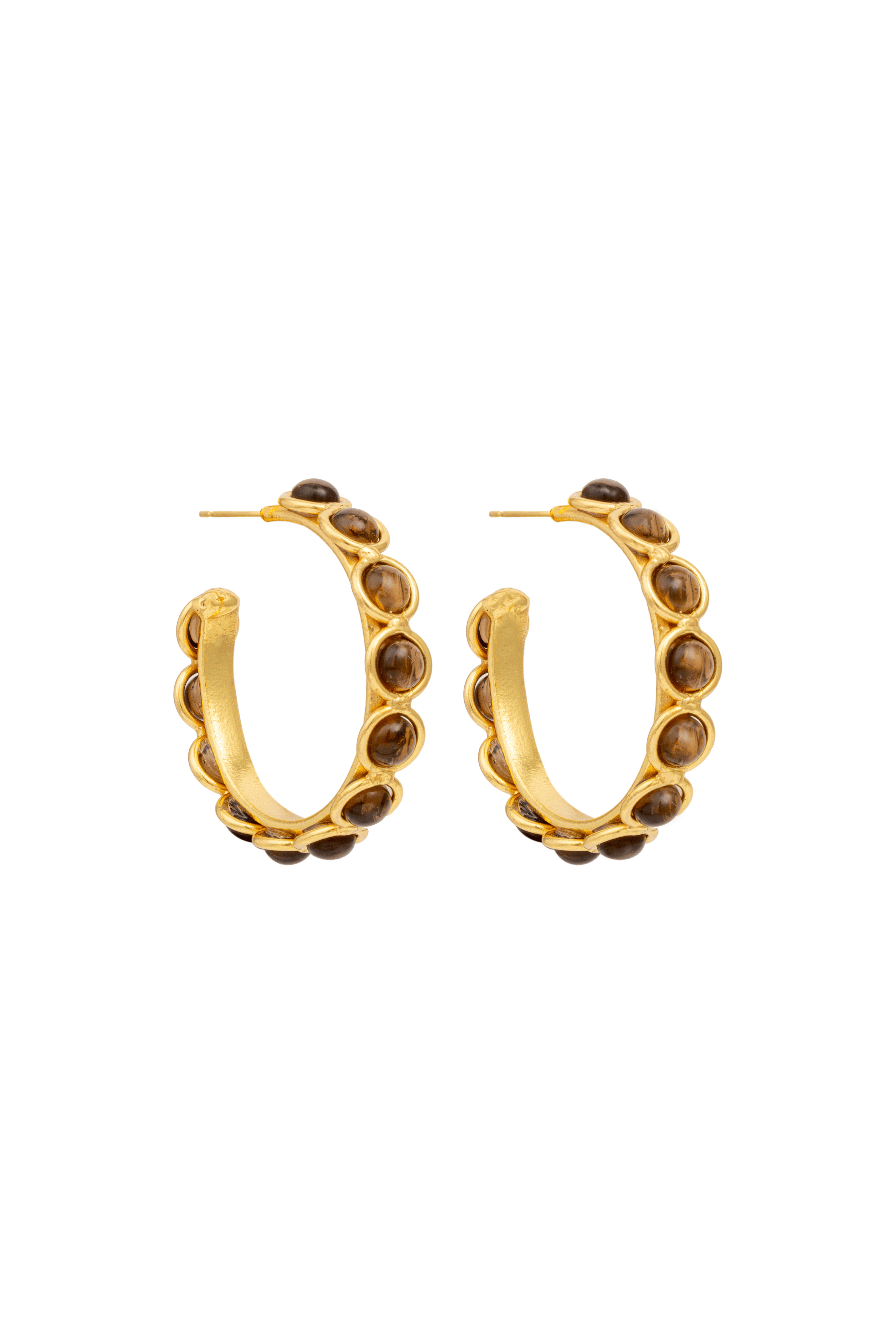 Candies Quartz Hoop Earrings