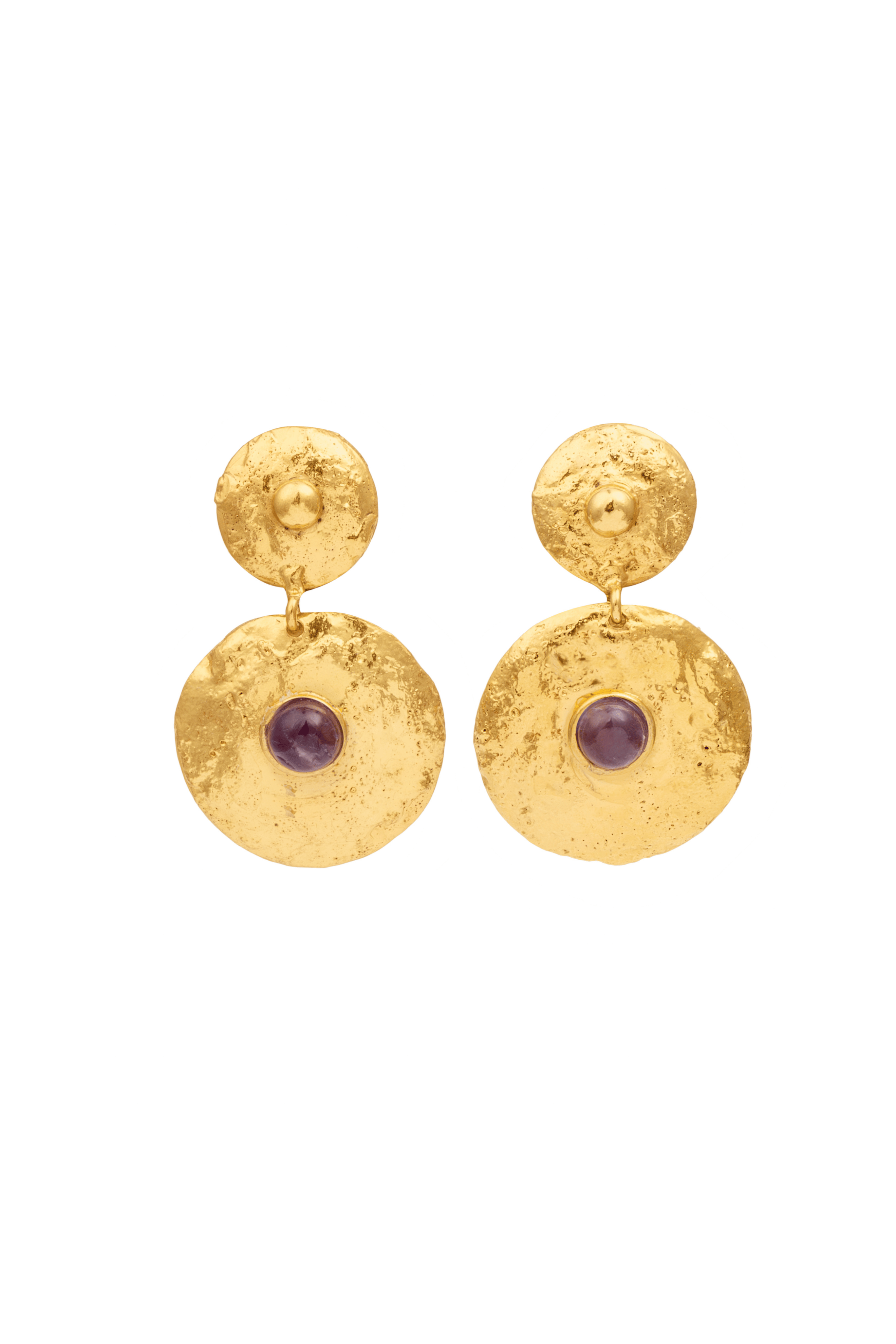 Venus Amethyst Earrings