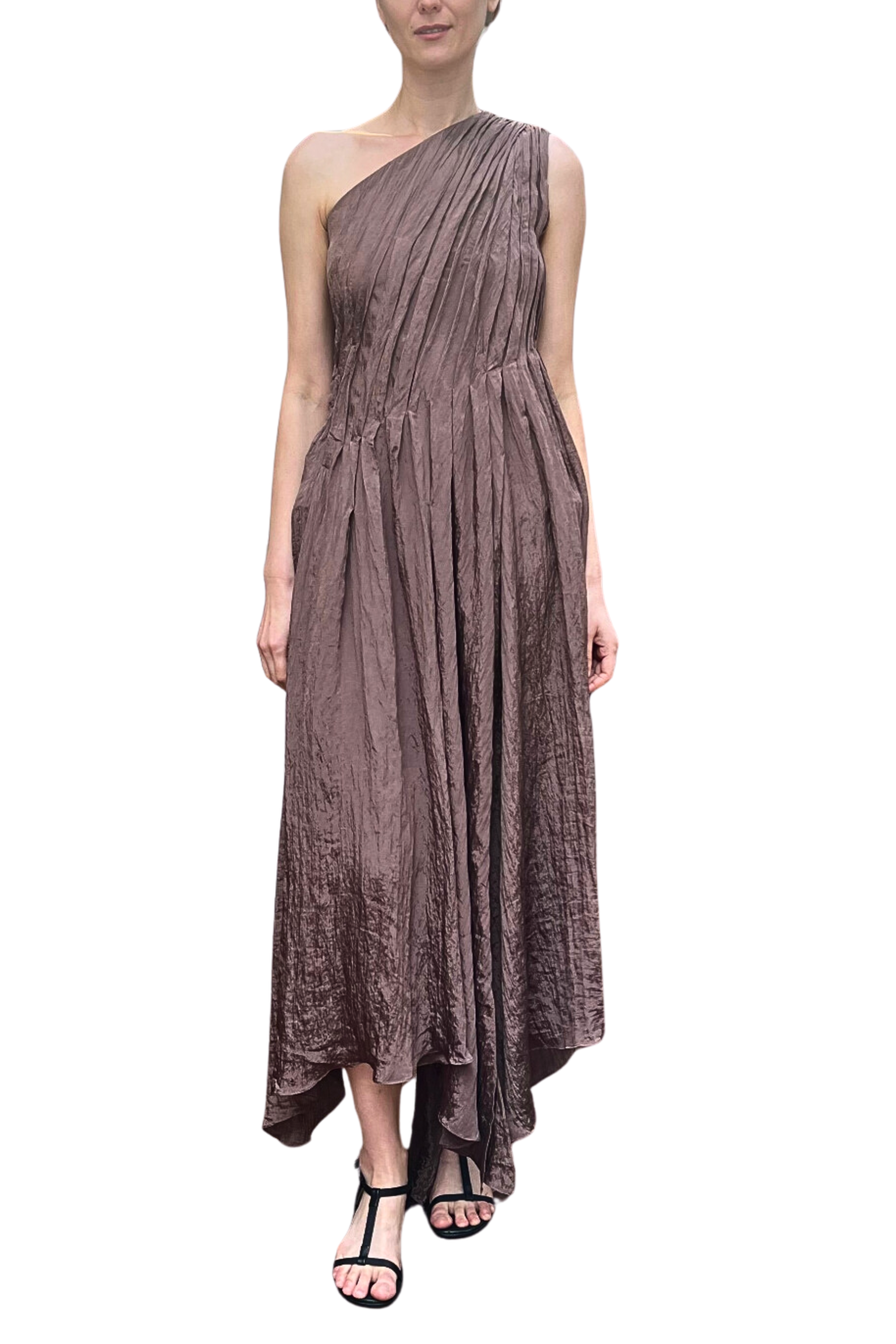 ABADIA Sylvie Scarf Dress