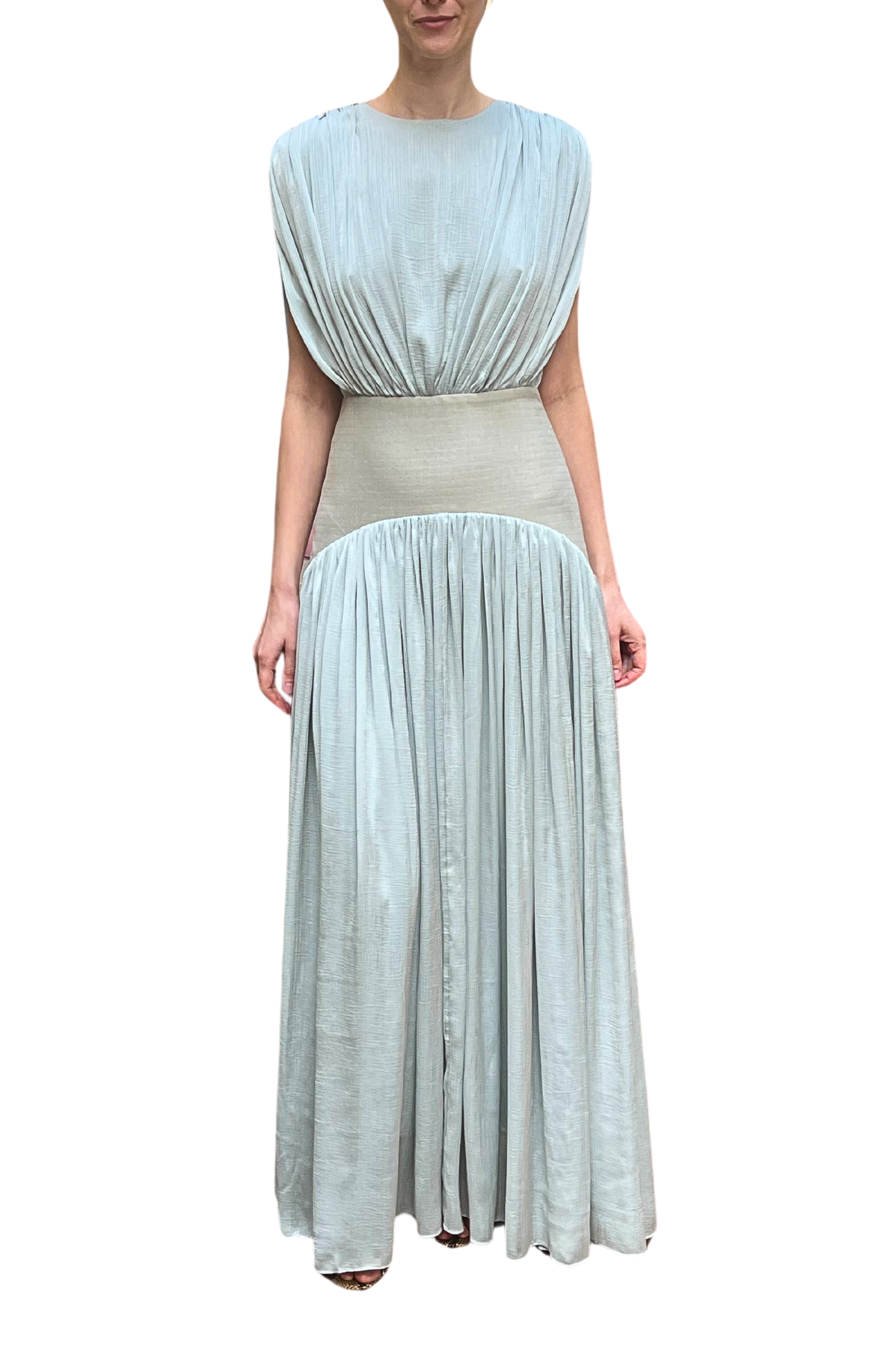 ABADIA Suri Pleated Dress