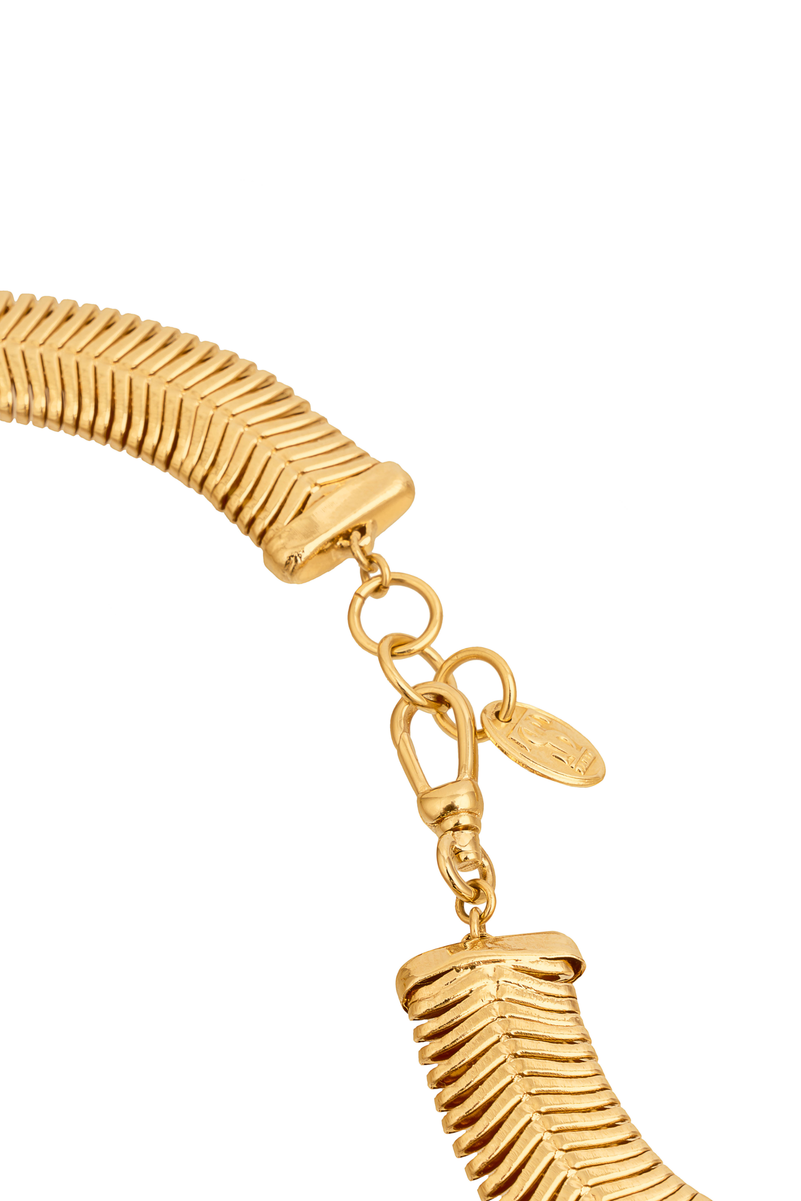 Collar Snake Chain in Gold