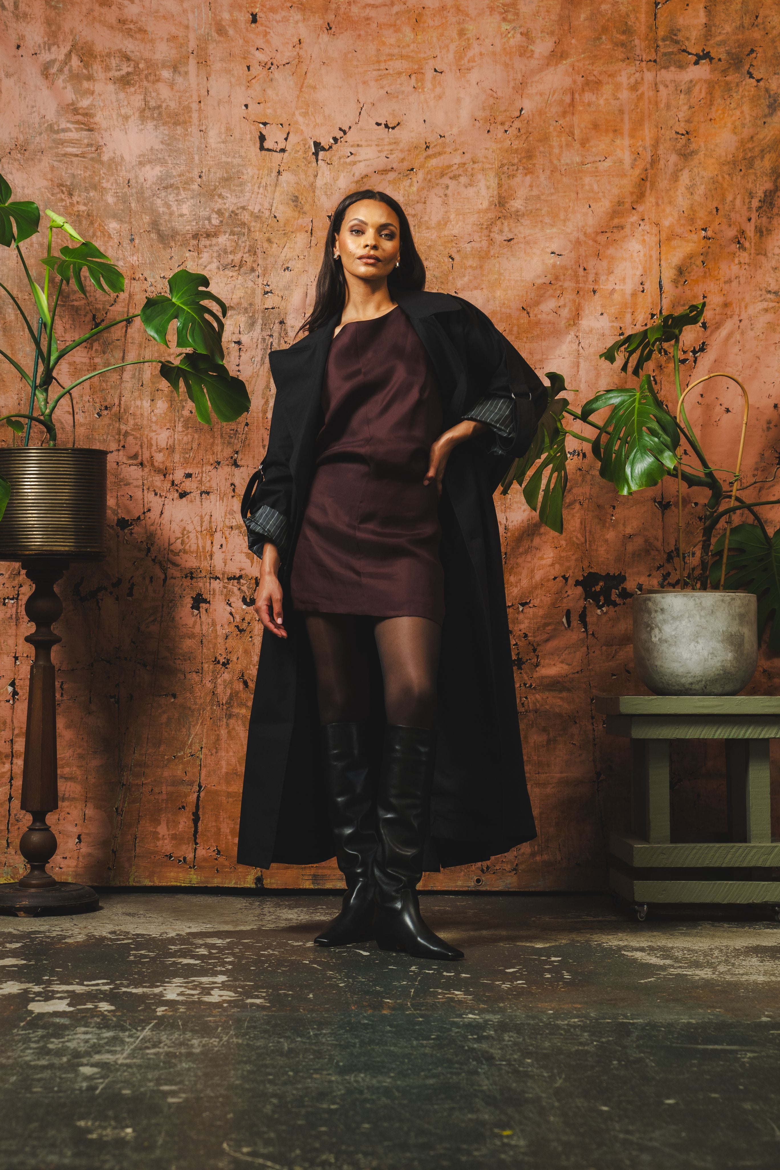 Trench Coat - Black