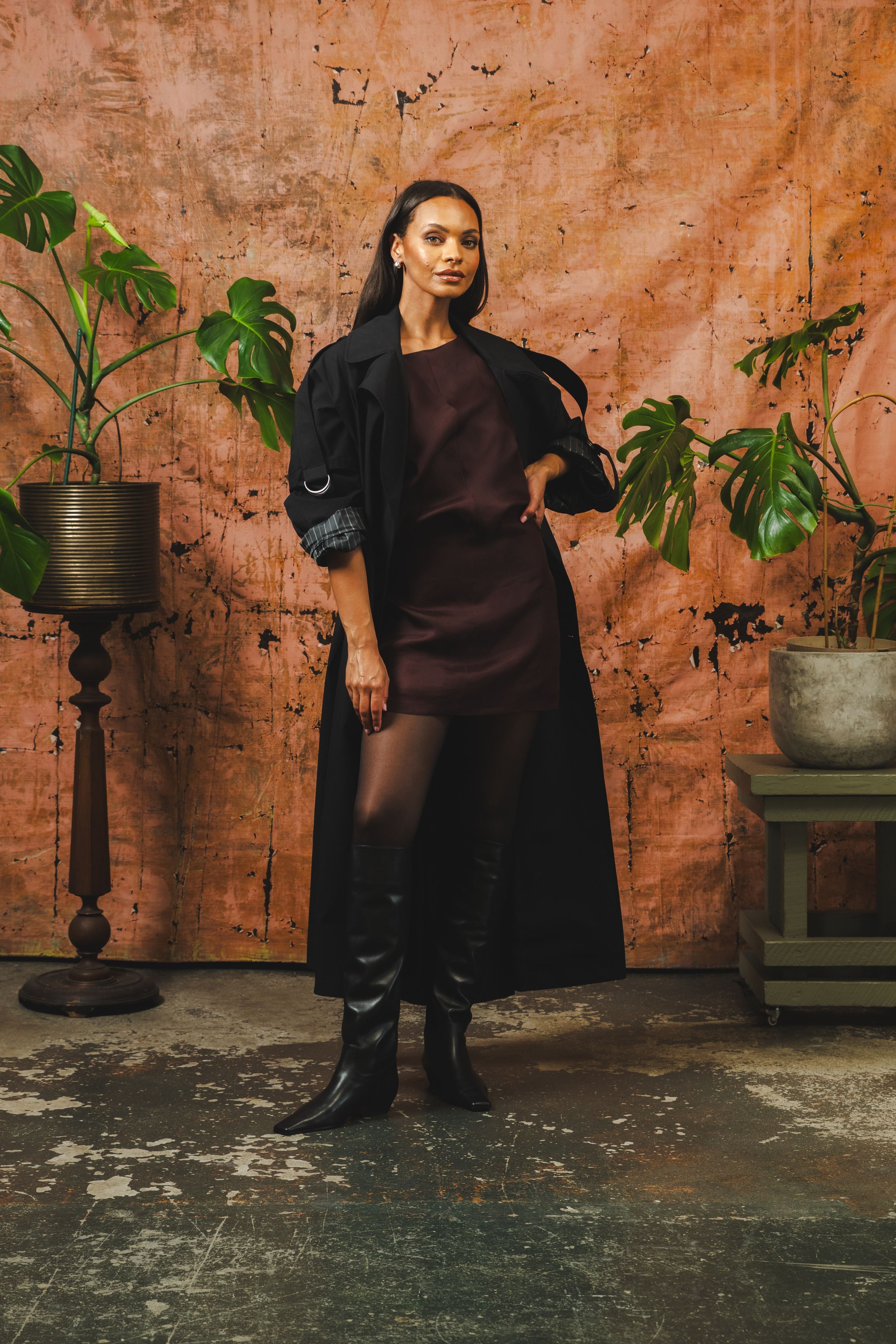 Trench Coat - Black
