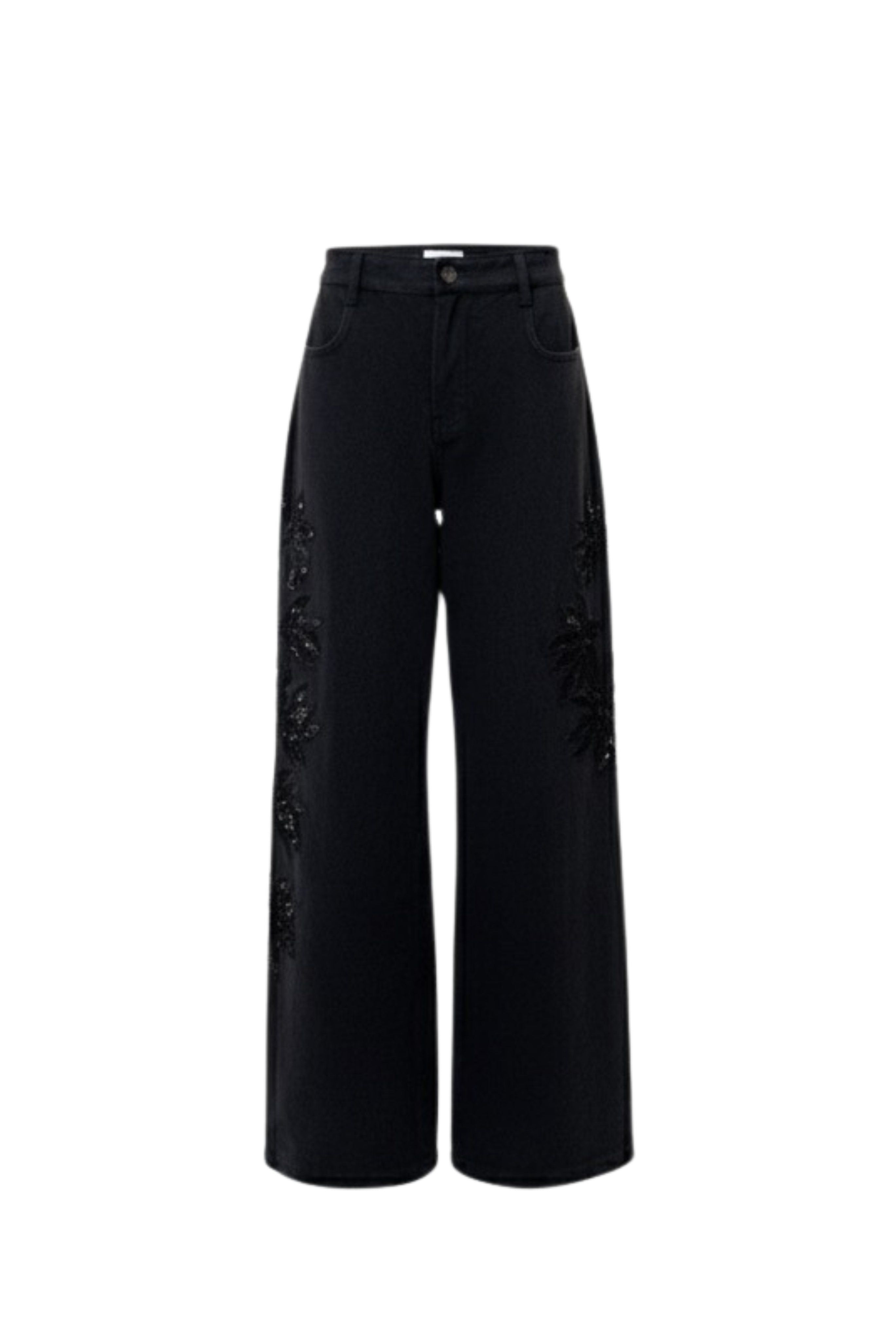 Stulla Crochet Black Jeans