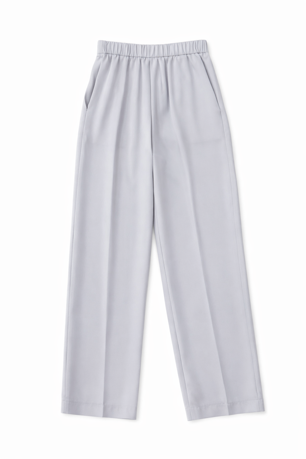 Habotai Silk High Waist Pants