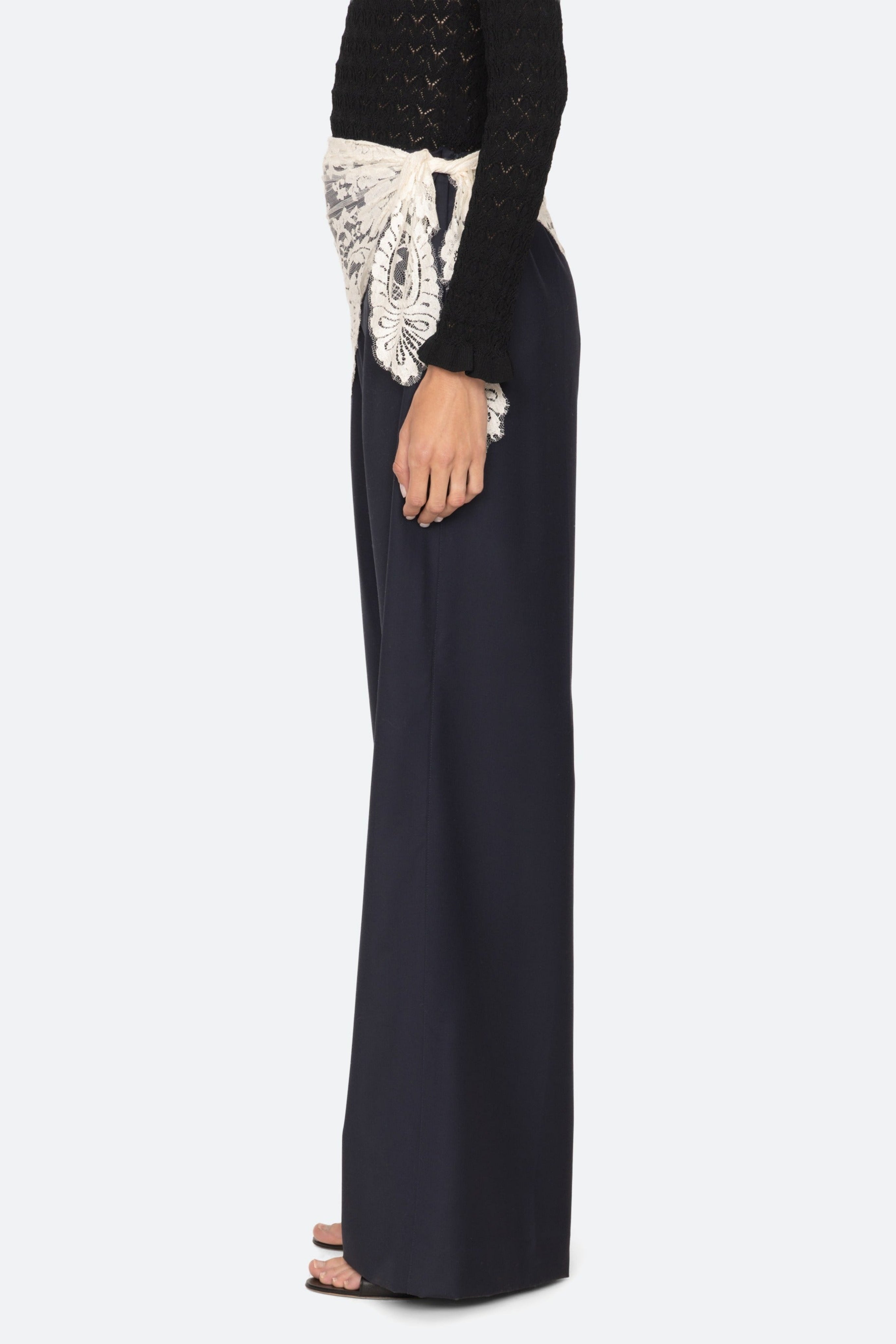 FIORA TROPICAL WOOL PANTS (D1)