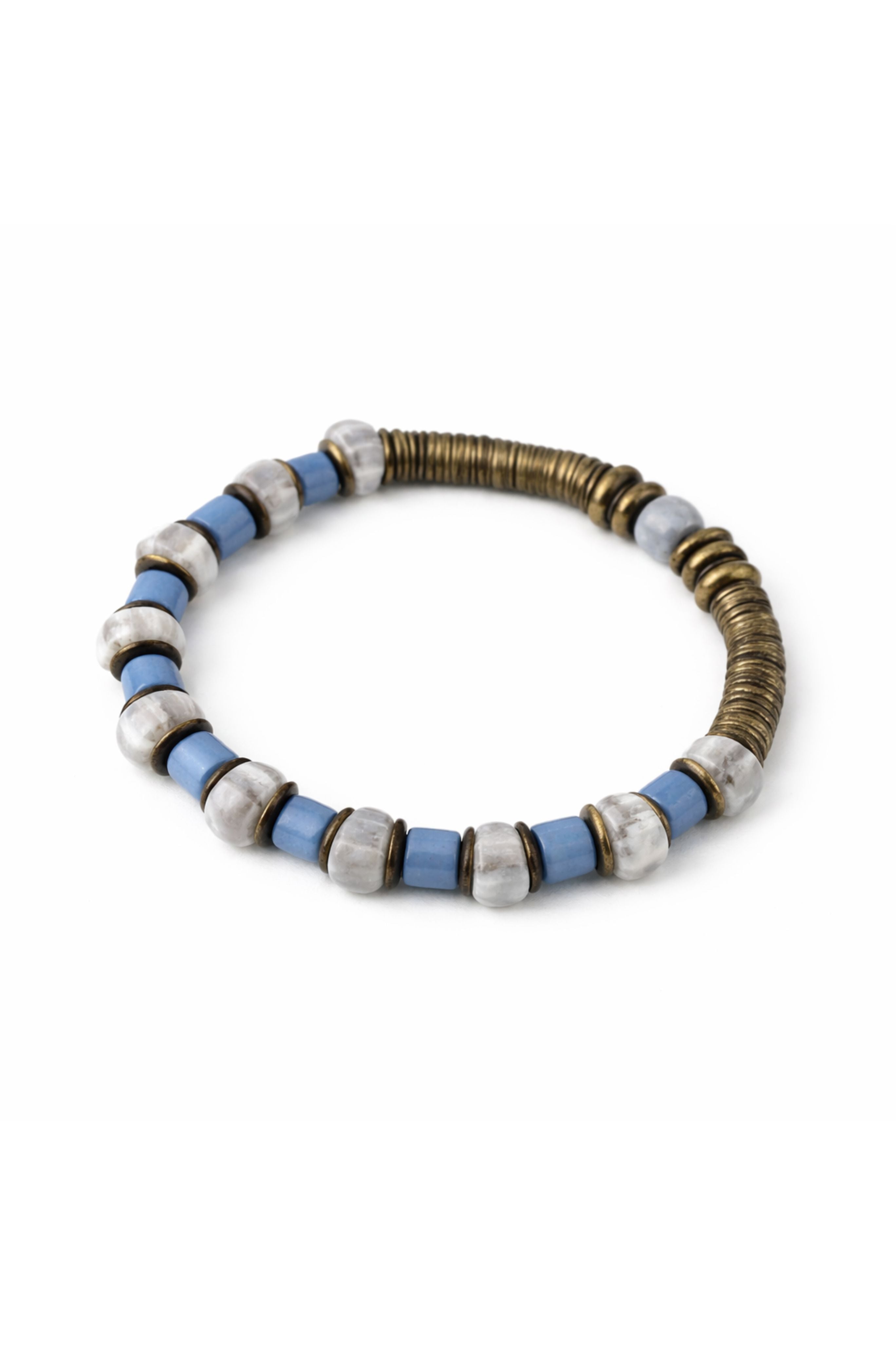 DLD Beaded Bracelet - Blue