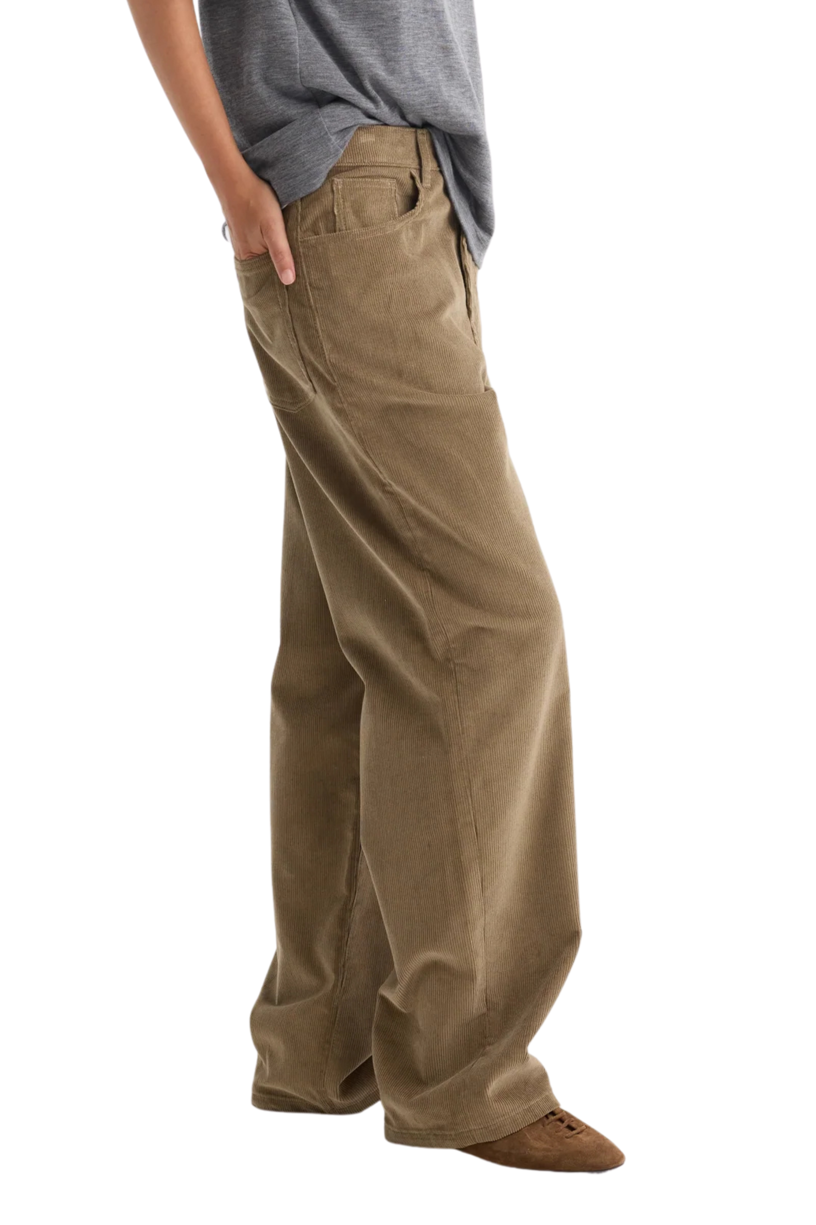 Relaxed Corduroy Trousers