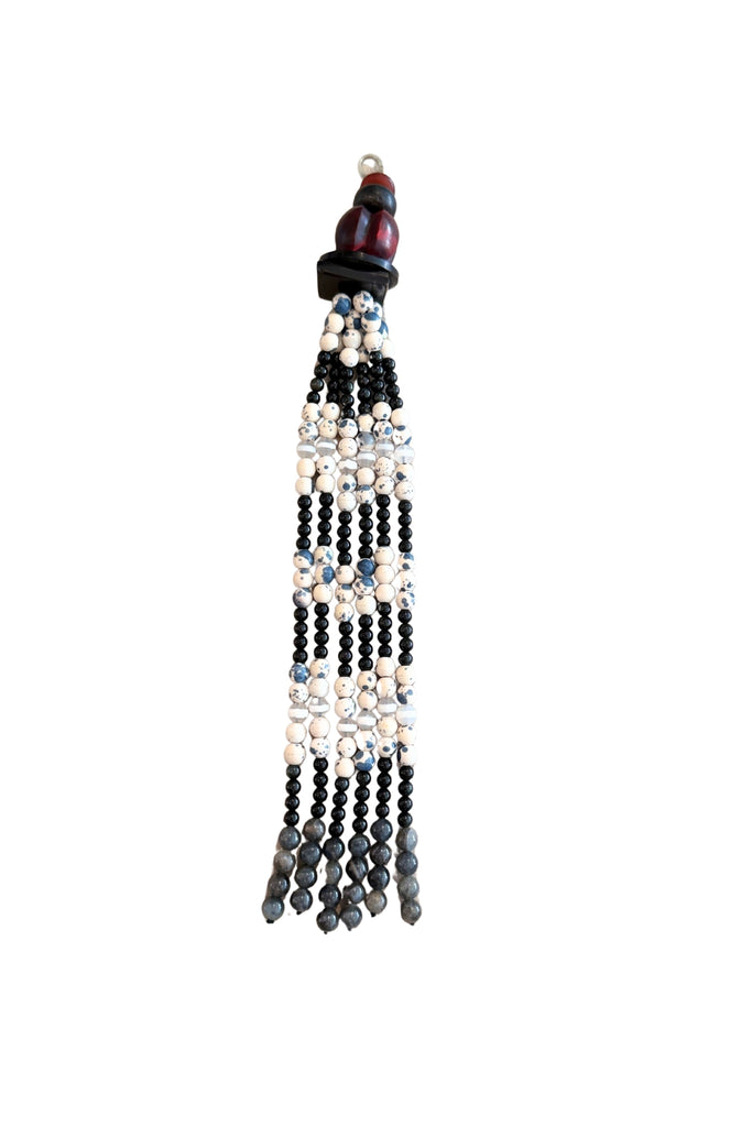 Medi Tassel Totem - Black