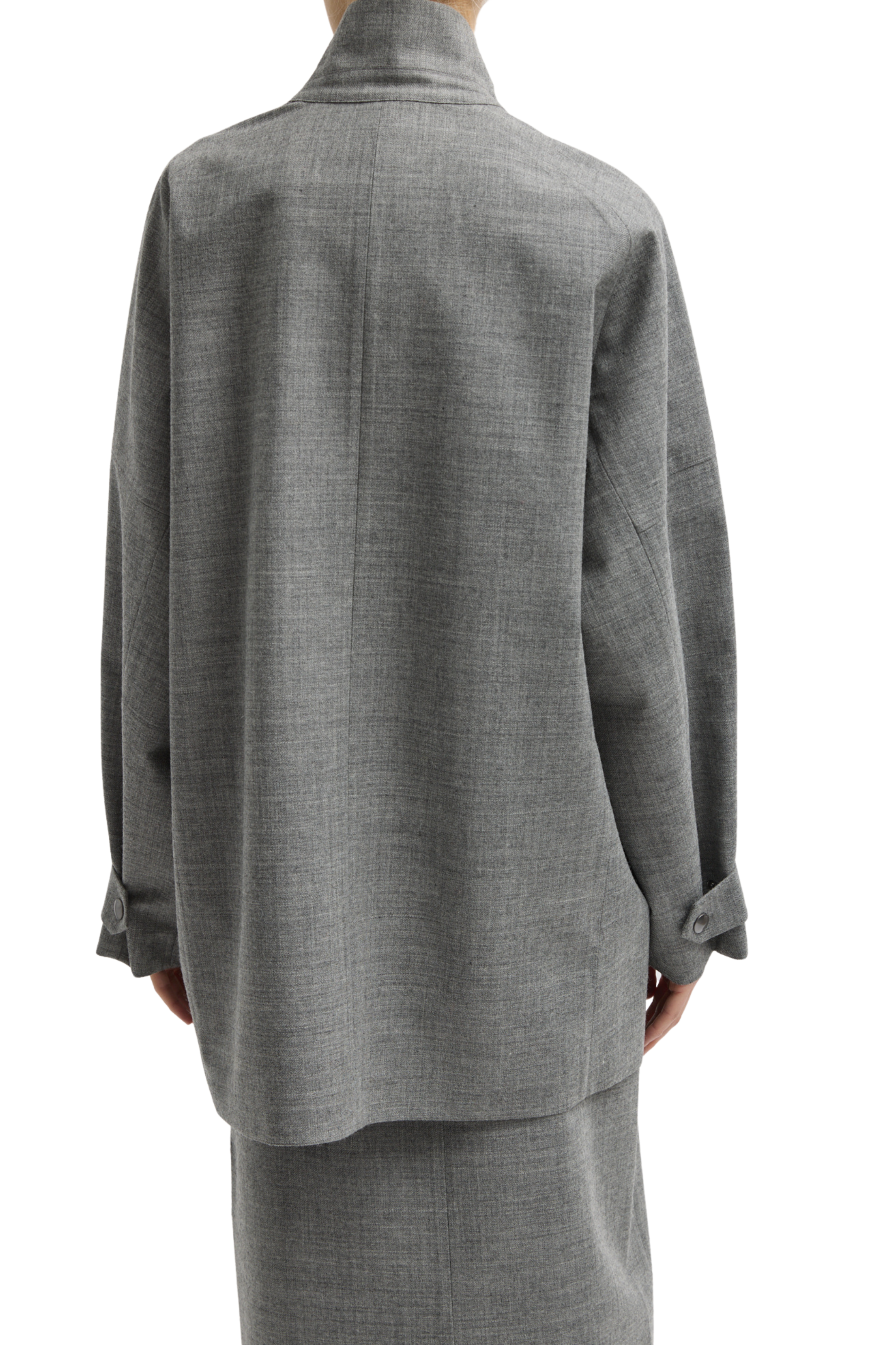 Techy Bonded Wool Olivier Blazer