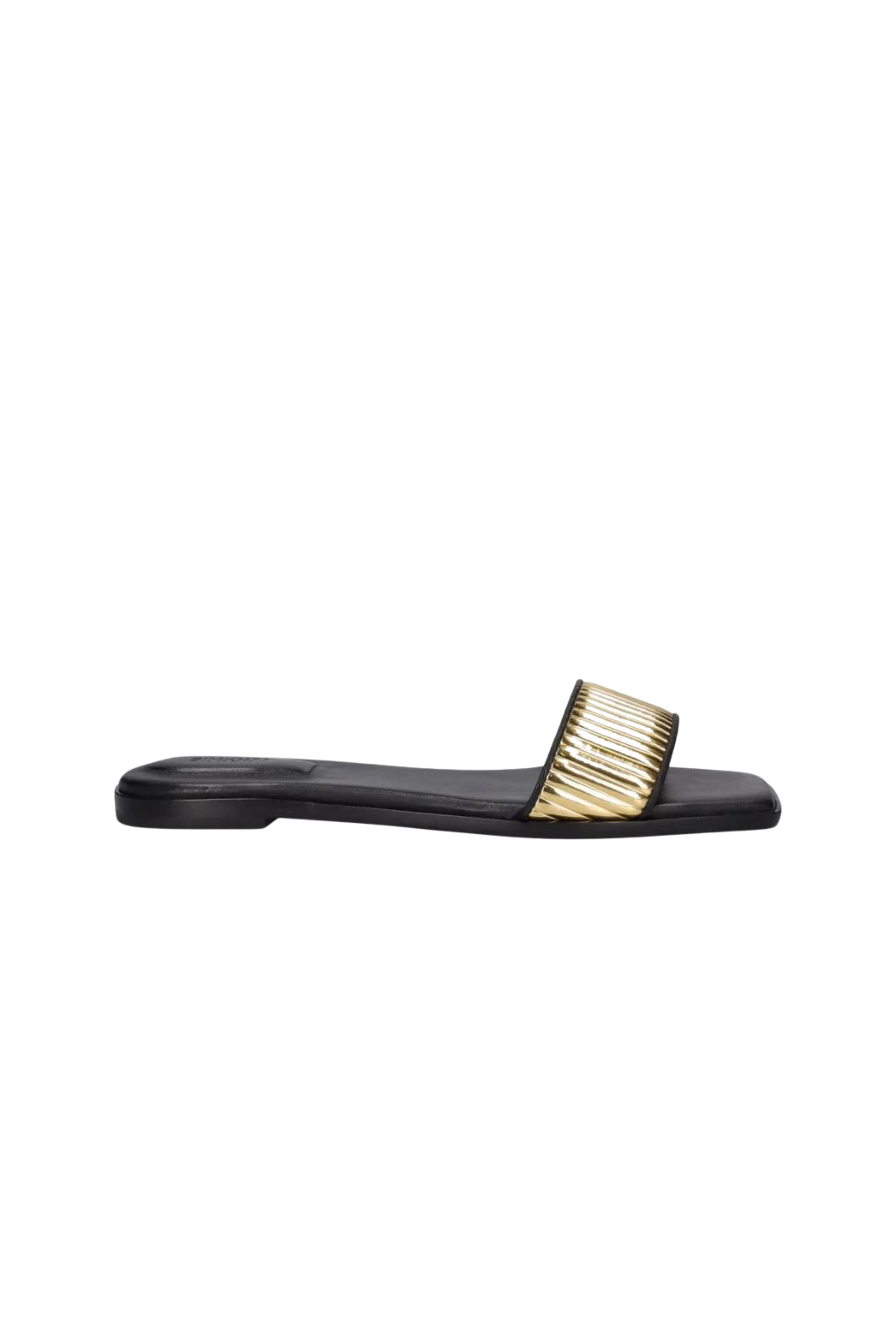 Dior revolution Flat Slides Black and Gold | Dior sandals, Dior, Sandals