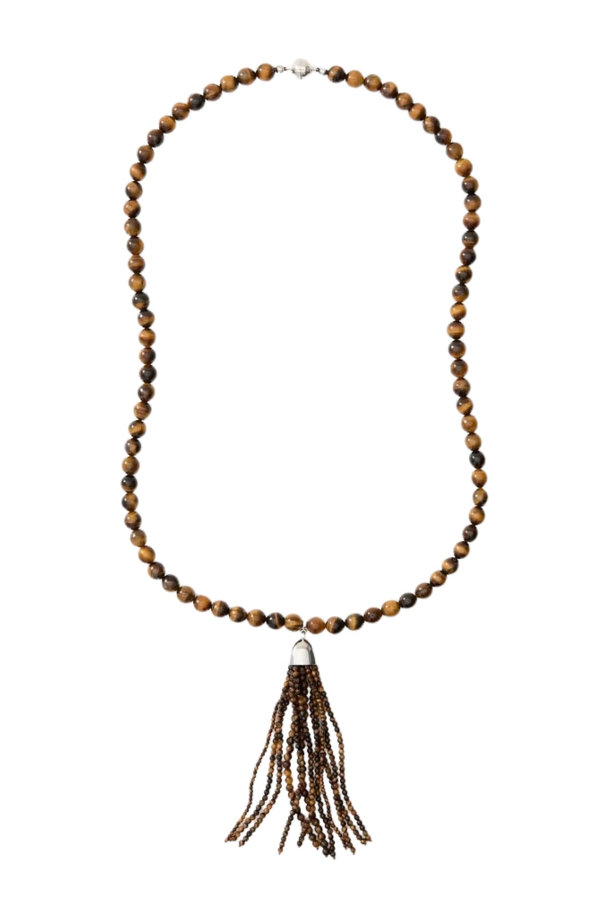 Delfina Linea Necklace - Brown