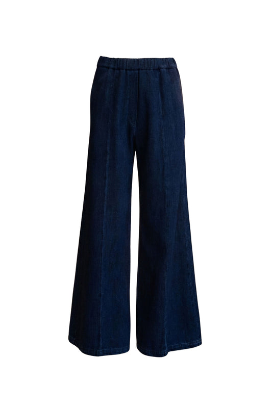 Denim Palazzo Pants