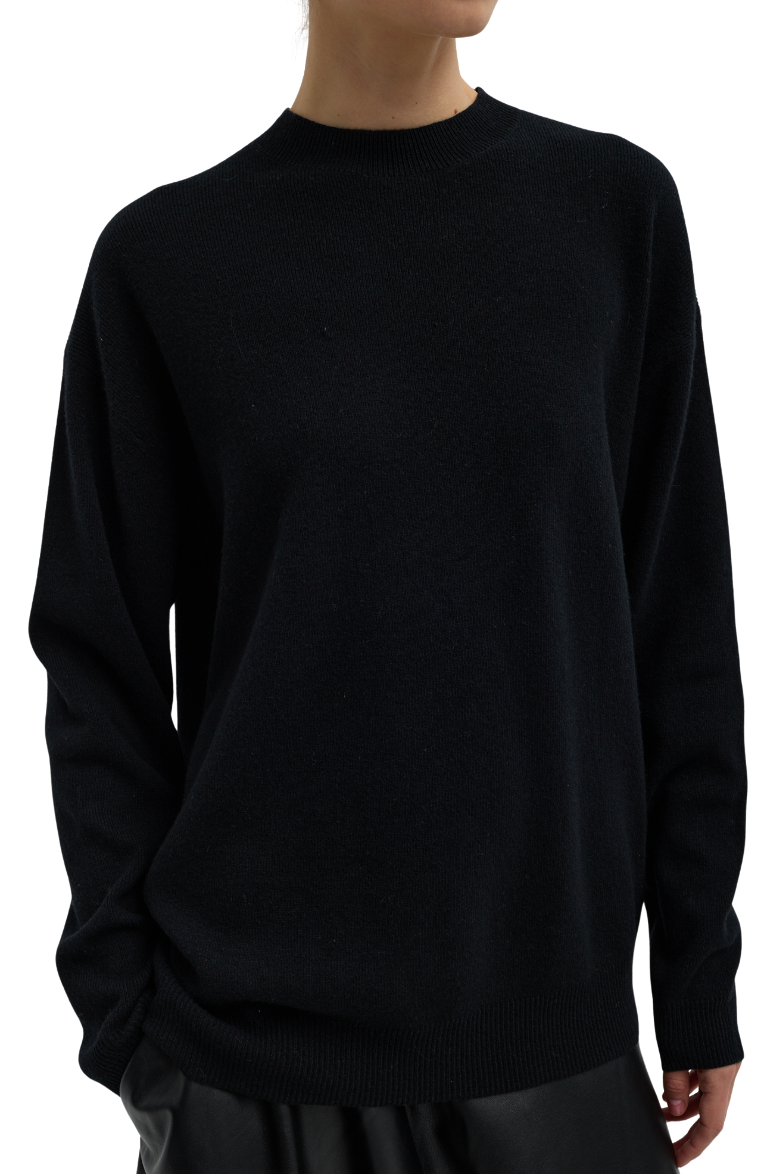 Anna Merino Wool Cut Out Racerback Pullover