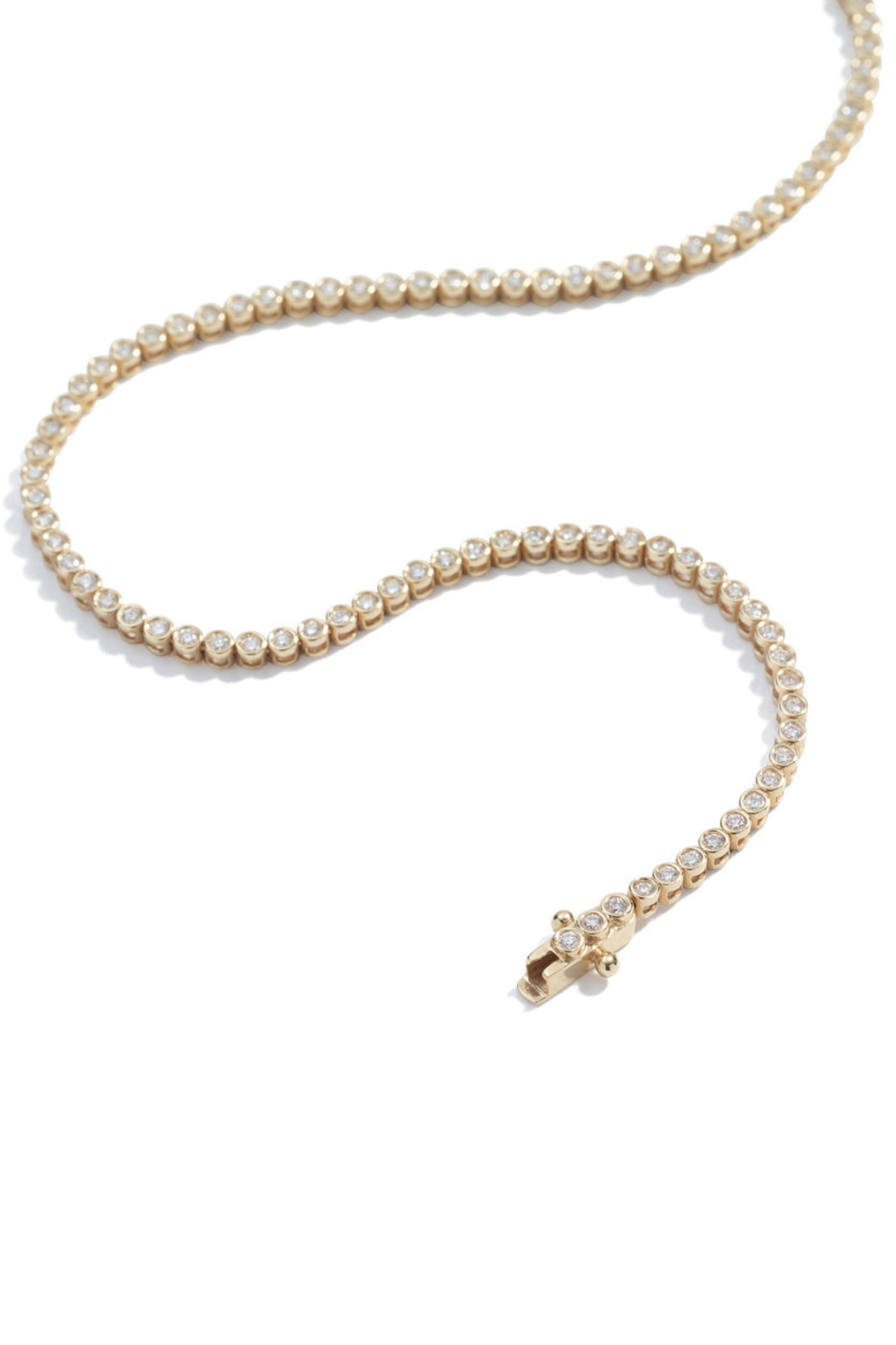 Diamond Bezel Tennis Bracelet