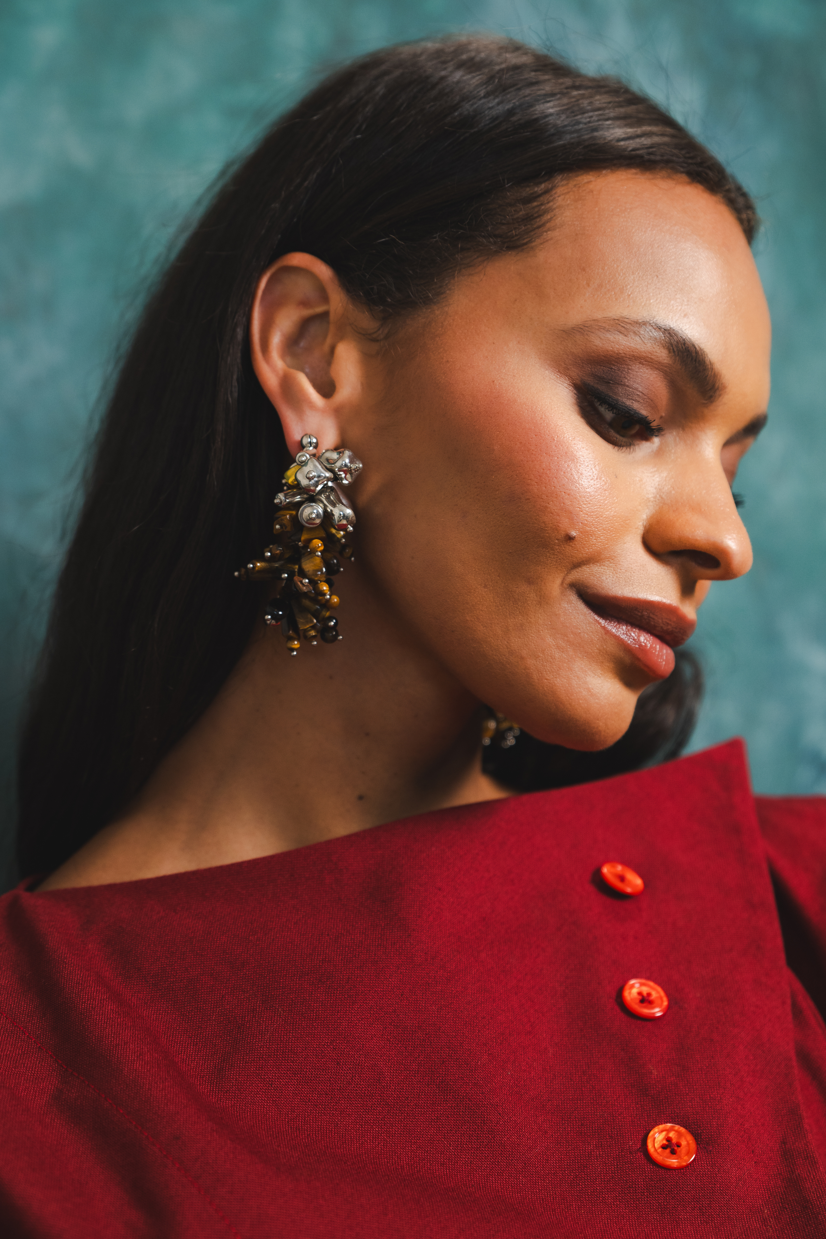 Tiger Eye Earrings