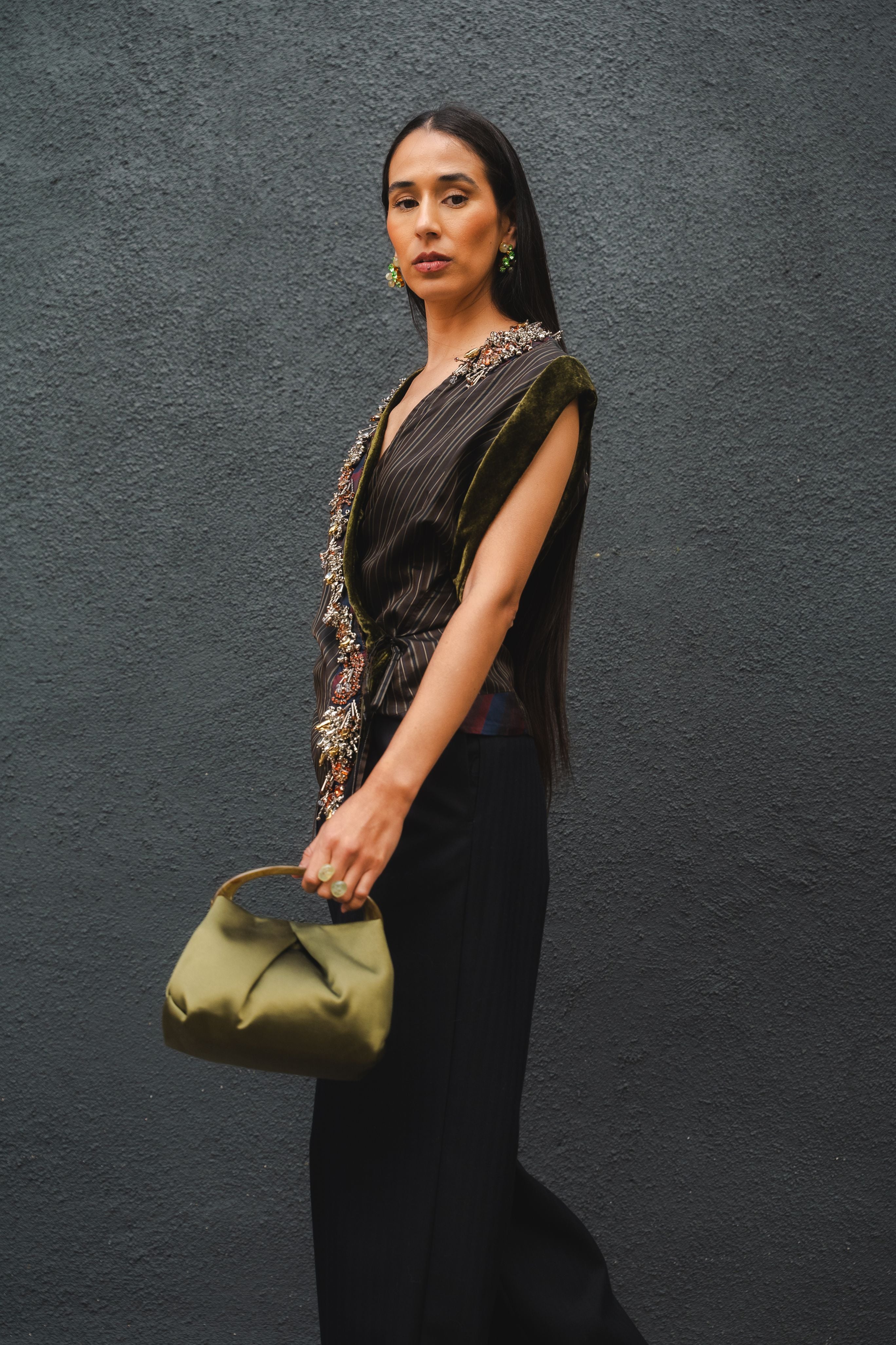 Clematia Embroidered Top