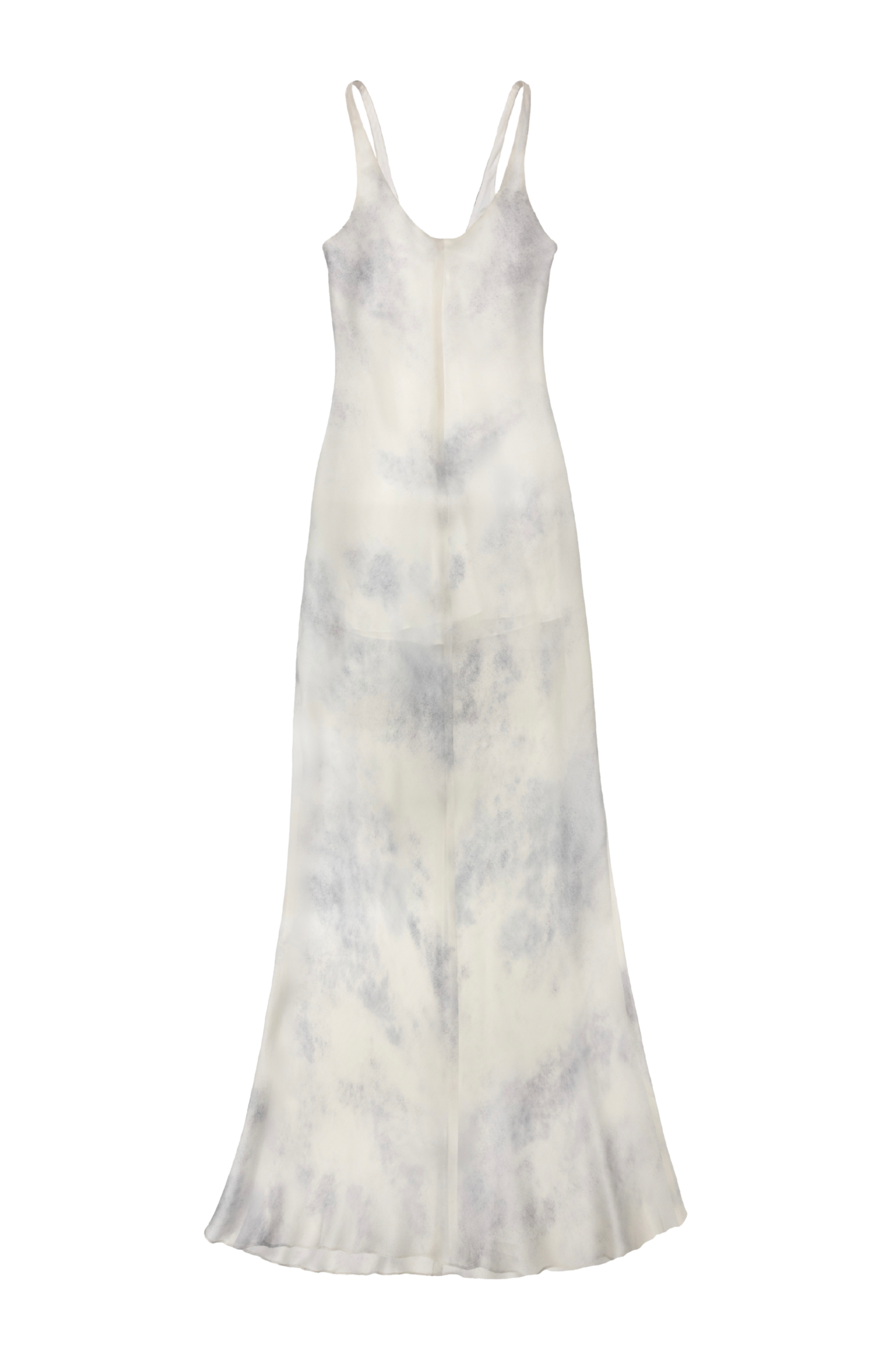 Ash Silk Bias Slip Dress