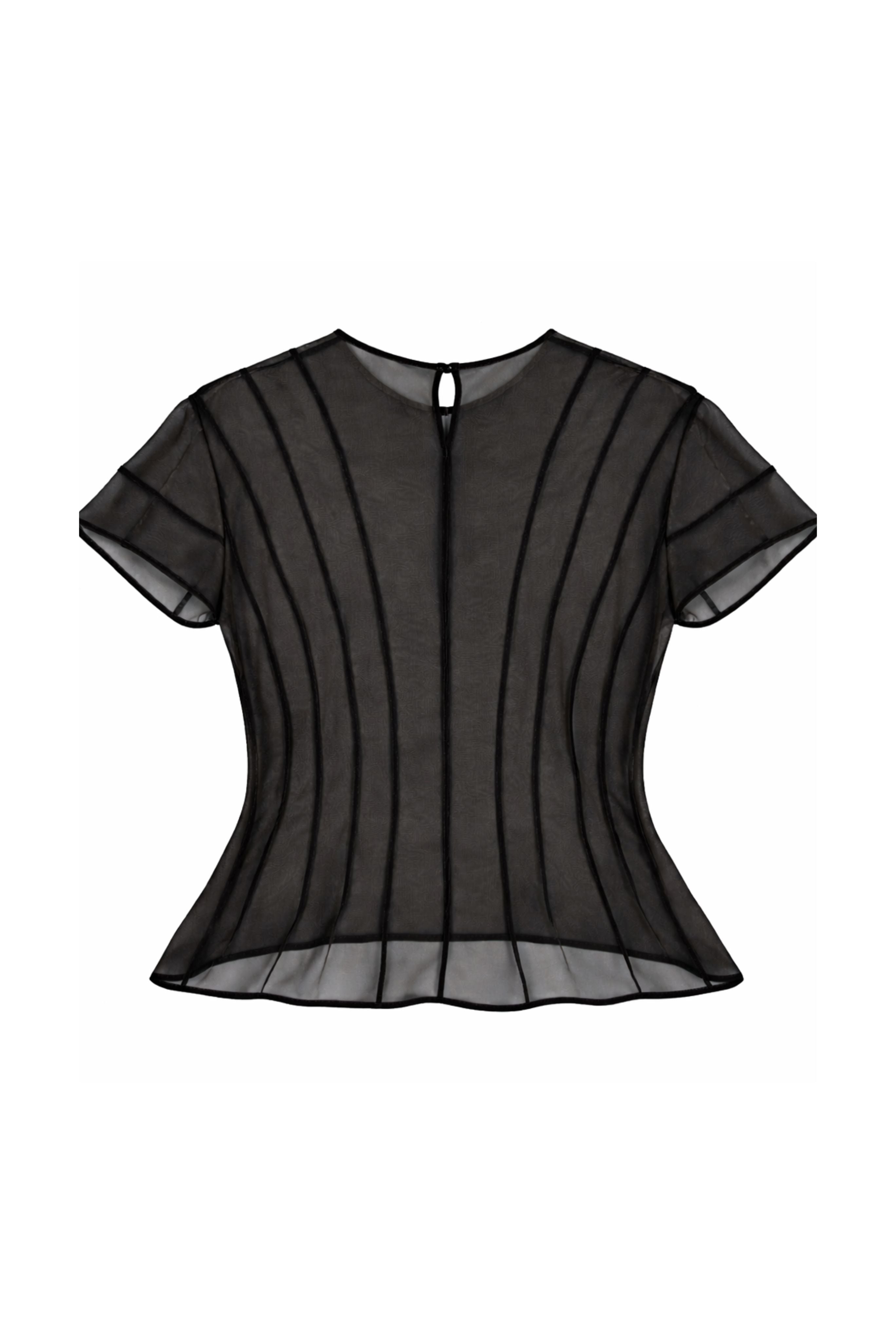 Anemoia Blouse in Black