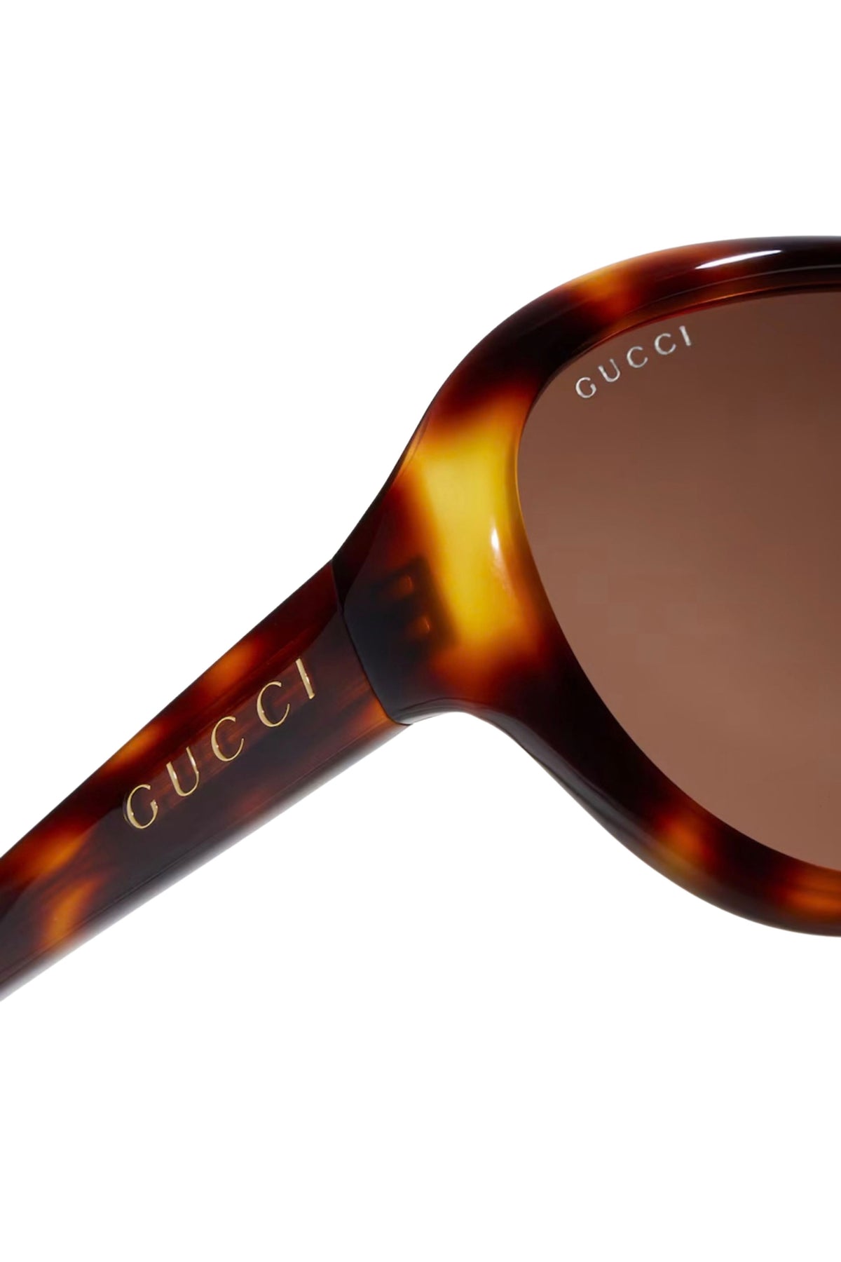 Pilot Frame Sunglasses - Brown