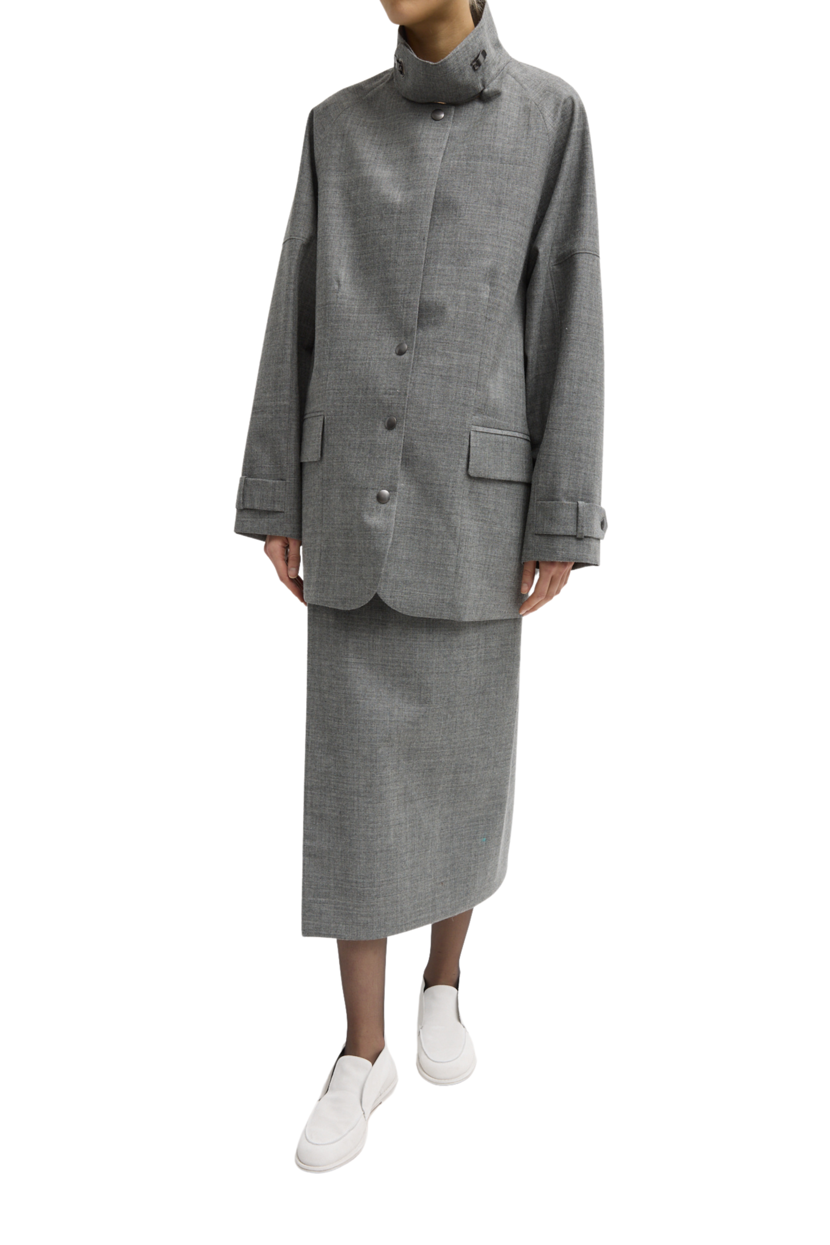 Techy Bonded Wool Olivier Blazer