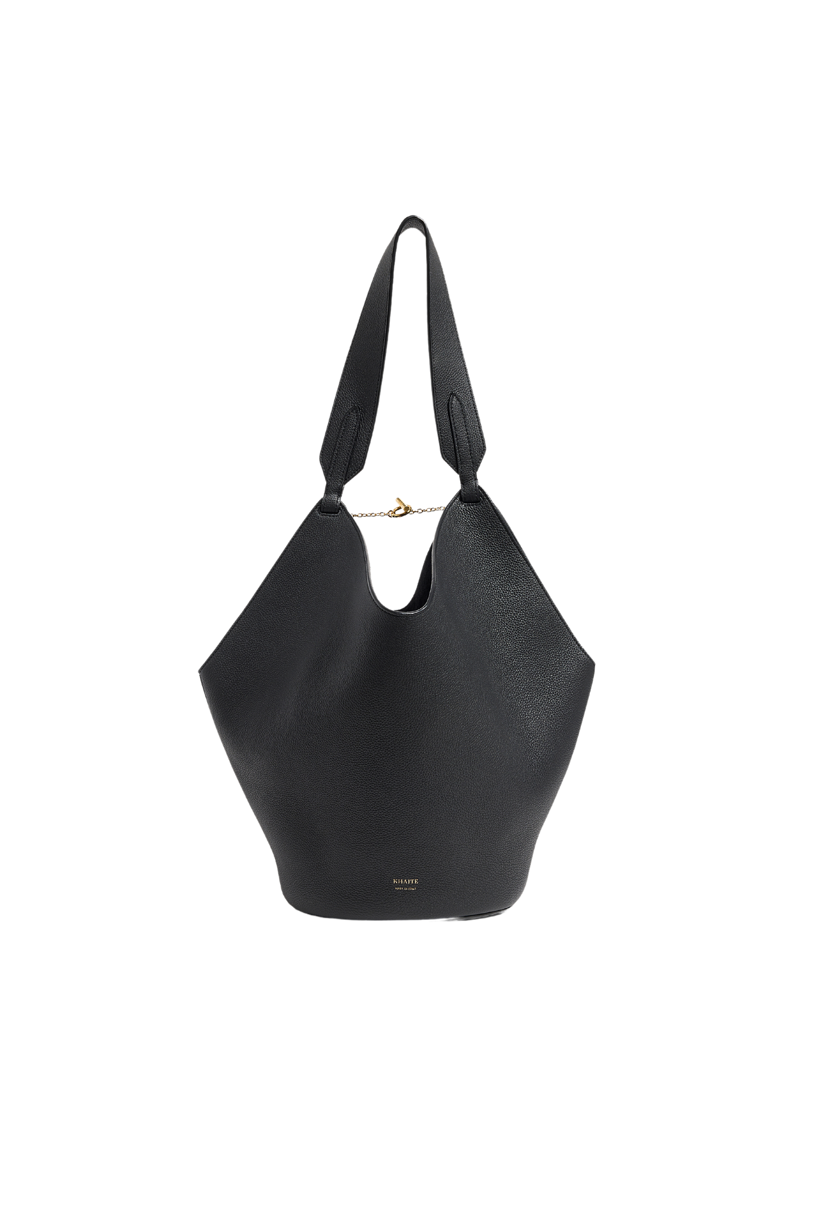 Black Small Lotus Bag