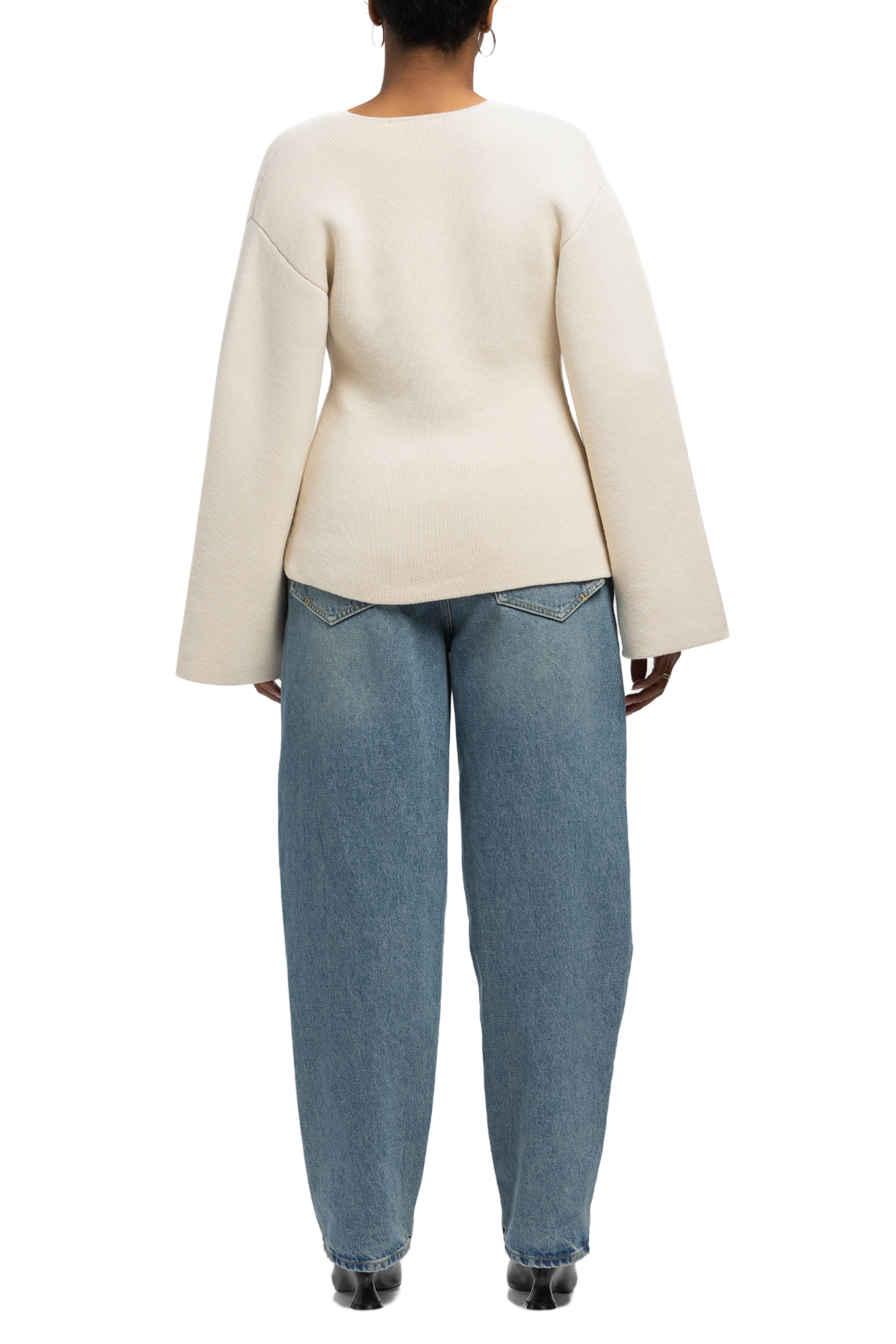 BY MALENE BIRGER Tinley Cardigan in Soft White