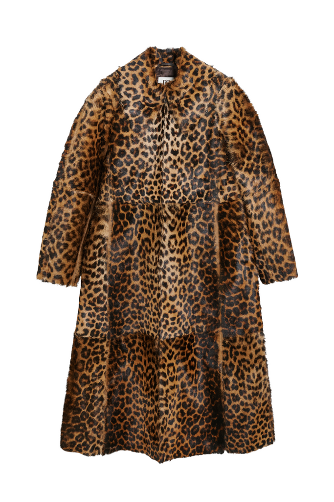 BY MALENE BIRGER Rafaia Leopard Print Coat