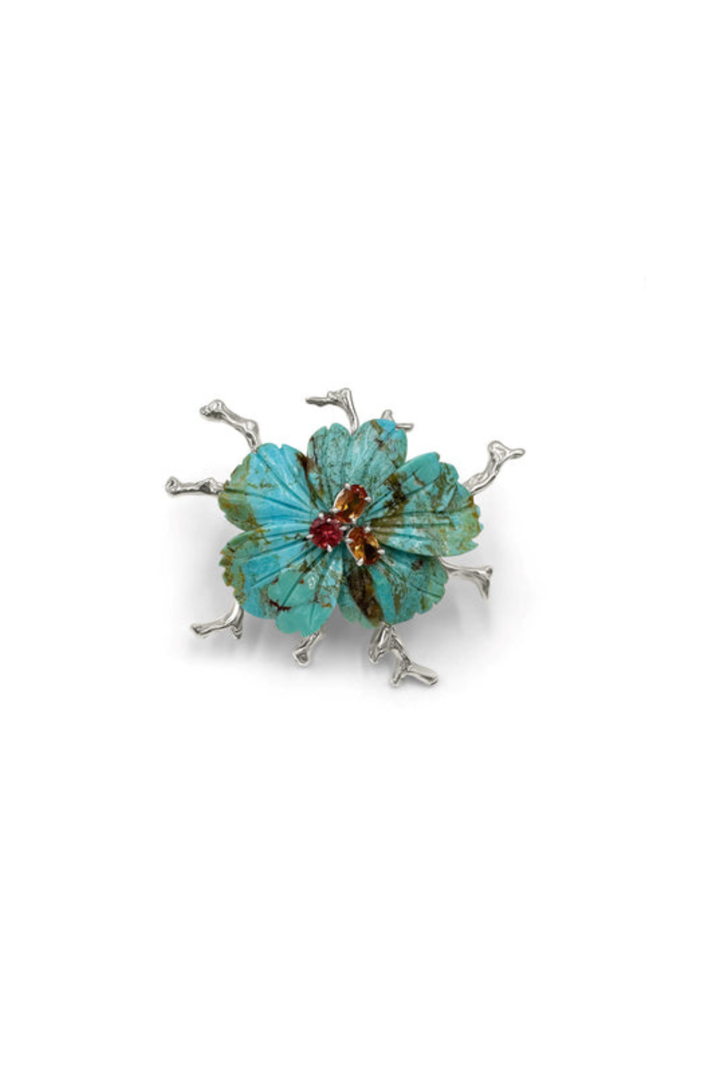 Turquoise Flower Ring