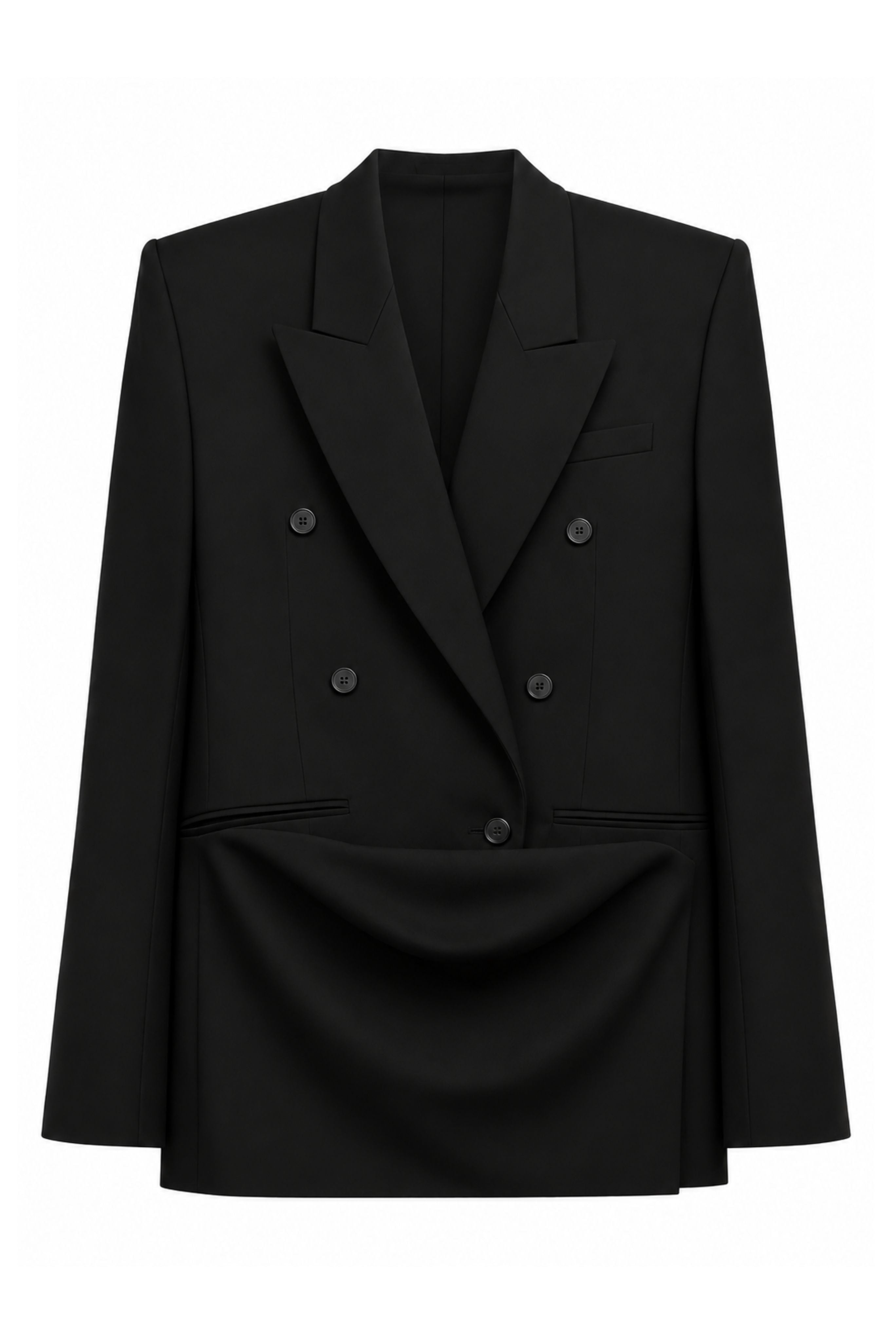Draped Blazer