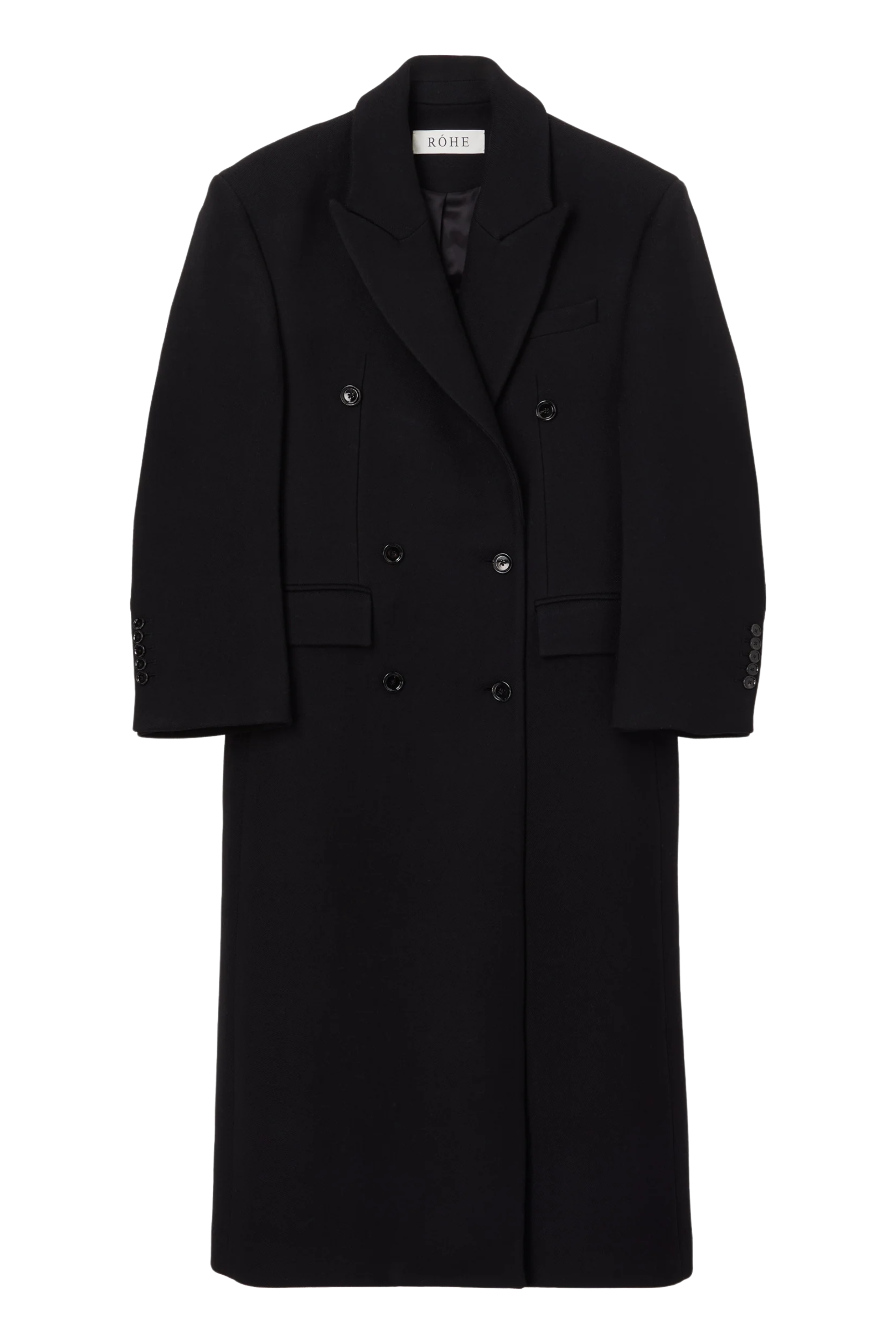 Hourglass Wool Coat