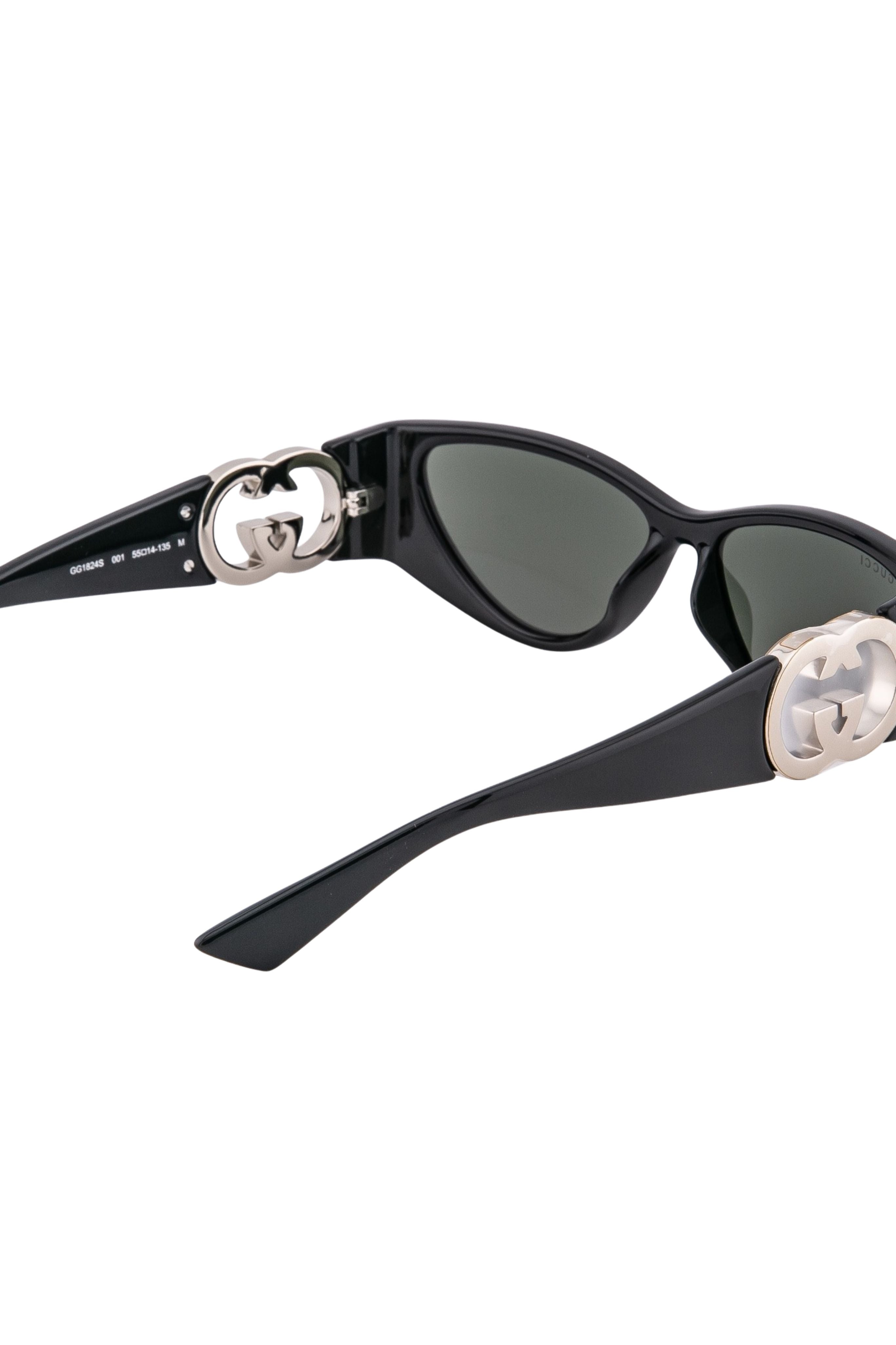 Cat Eye Sunglasses - Black