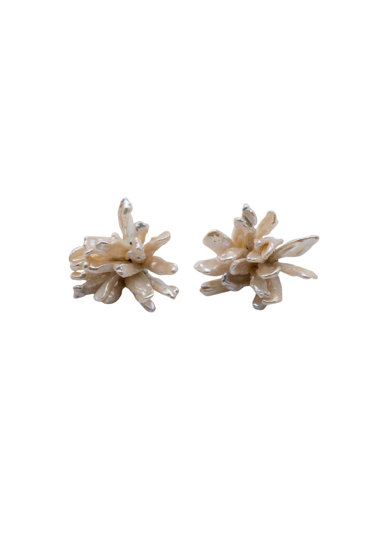 Exclusive - Biwa Pearl Cluster Earring