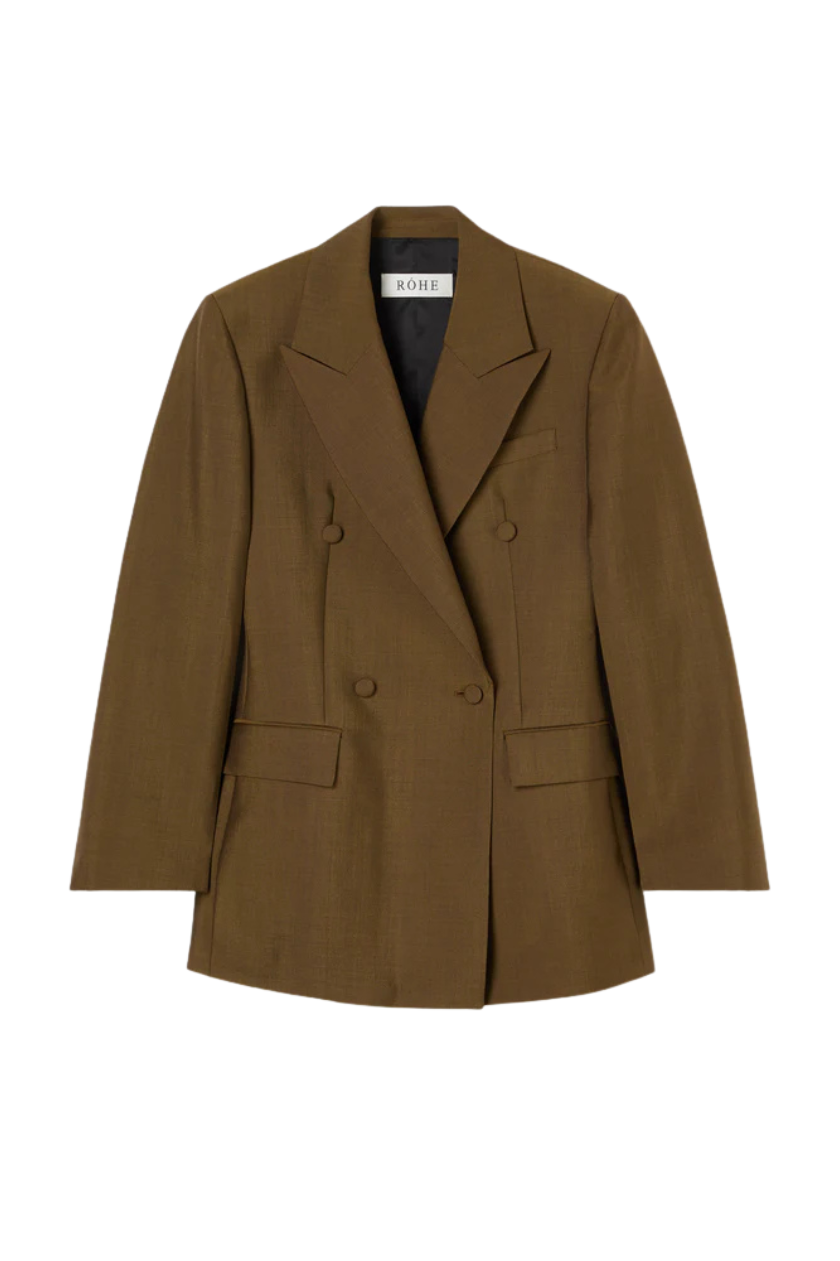 Double-Breasted Hourglass Blazer