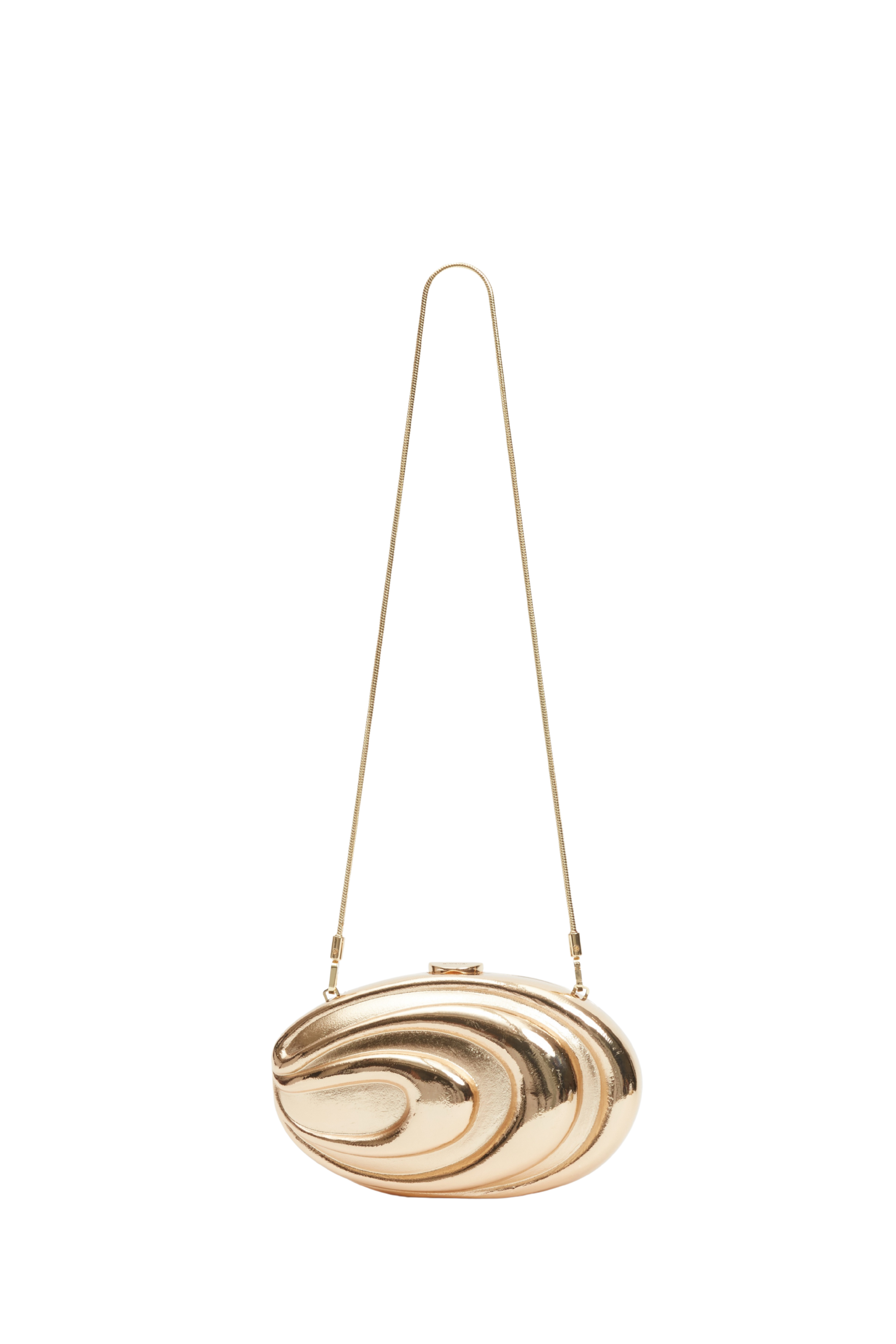 Inez Clutch in Gold