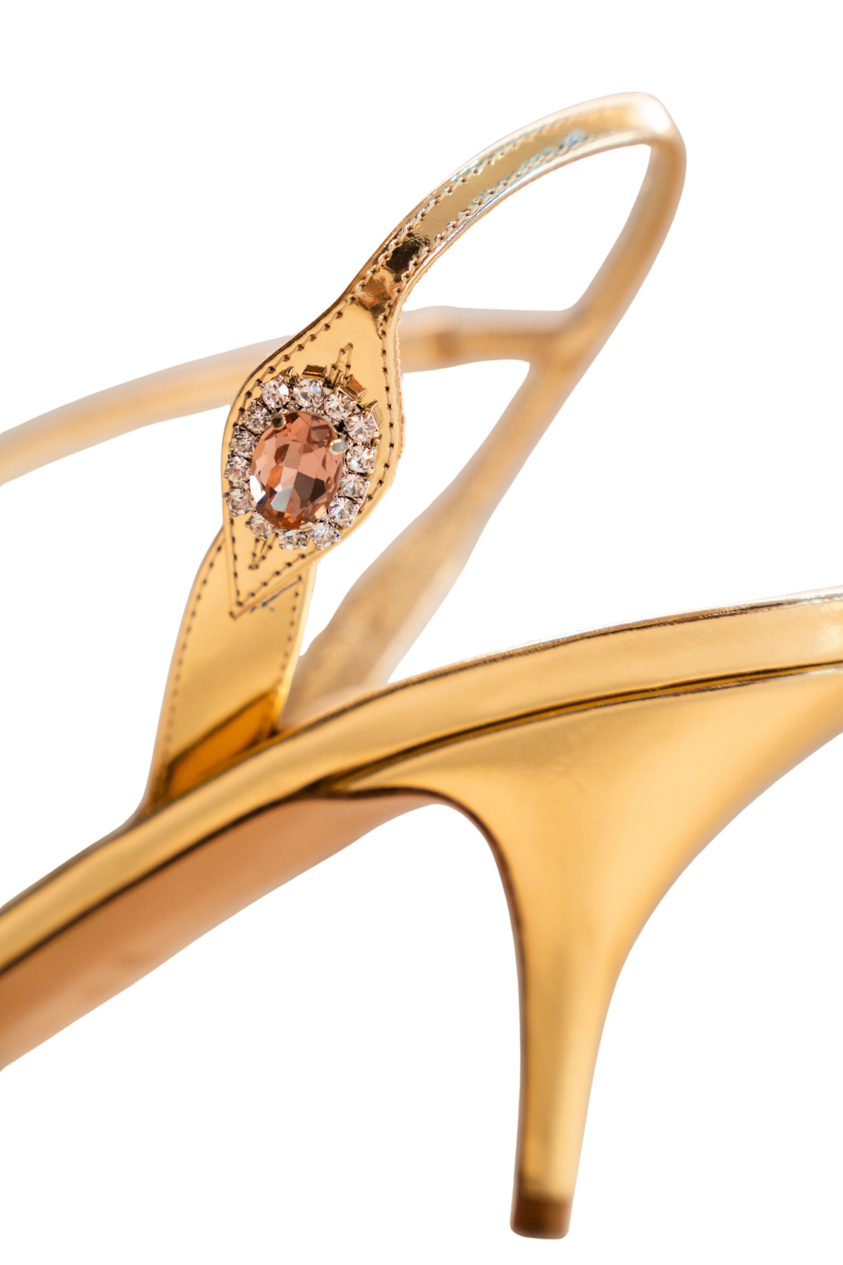 Sibilla Sandal with Flower Studs