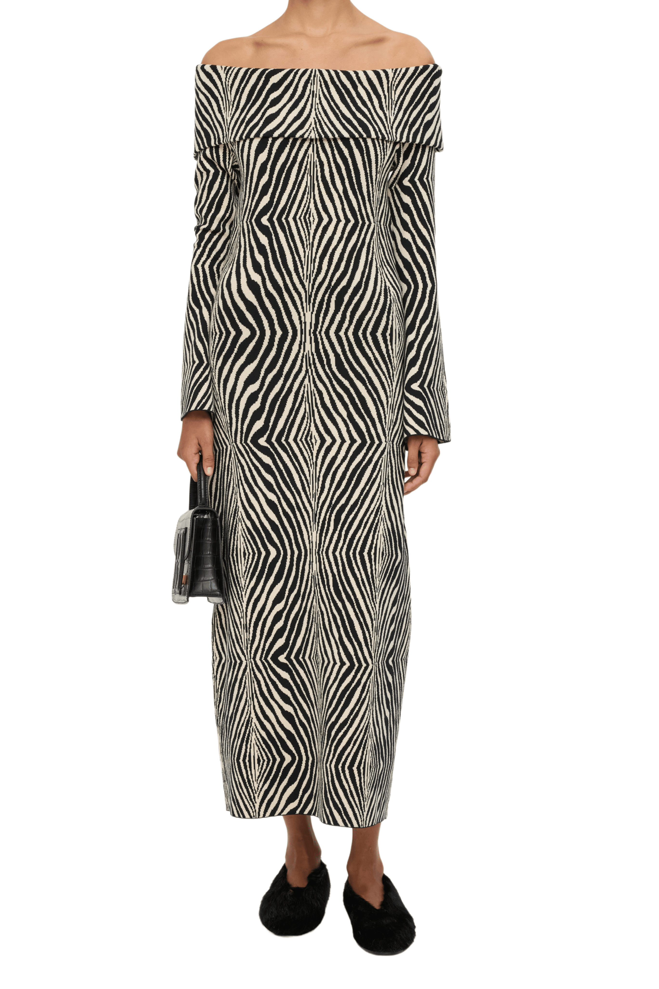 Bennie Zebra Print Dress