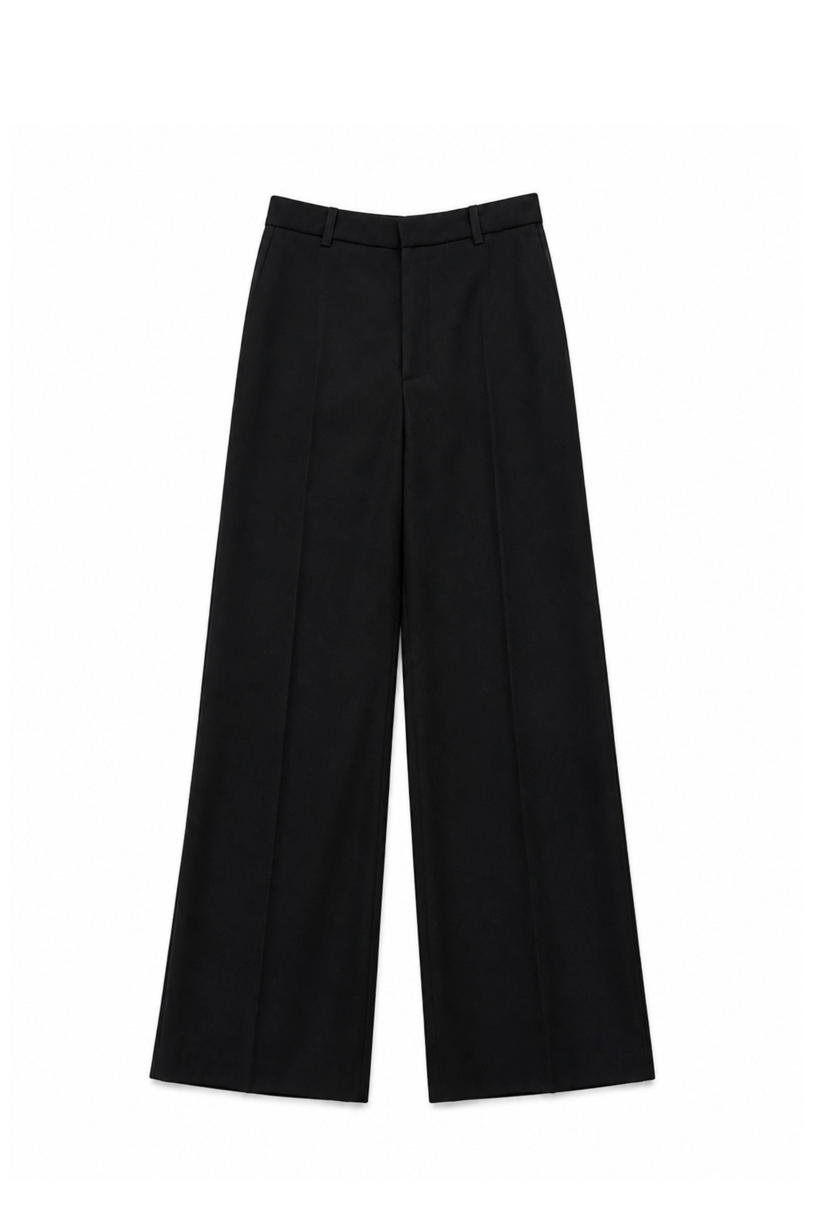 Zip Trousers in Black