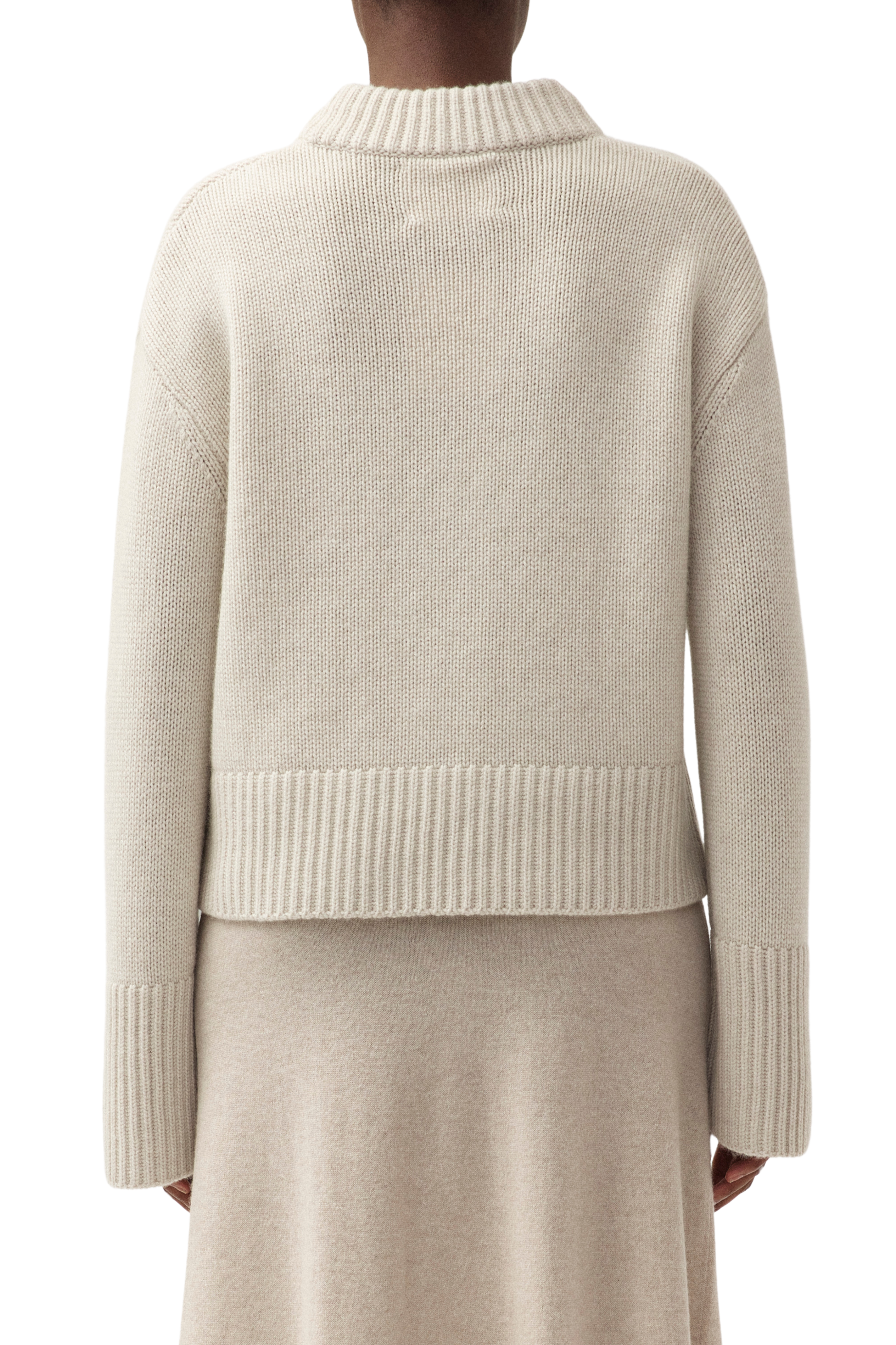 LISA YANG Sony Beige Sweater