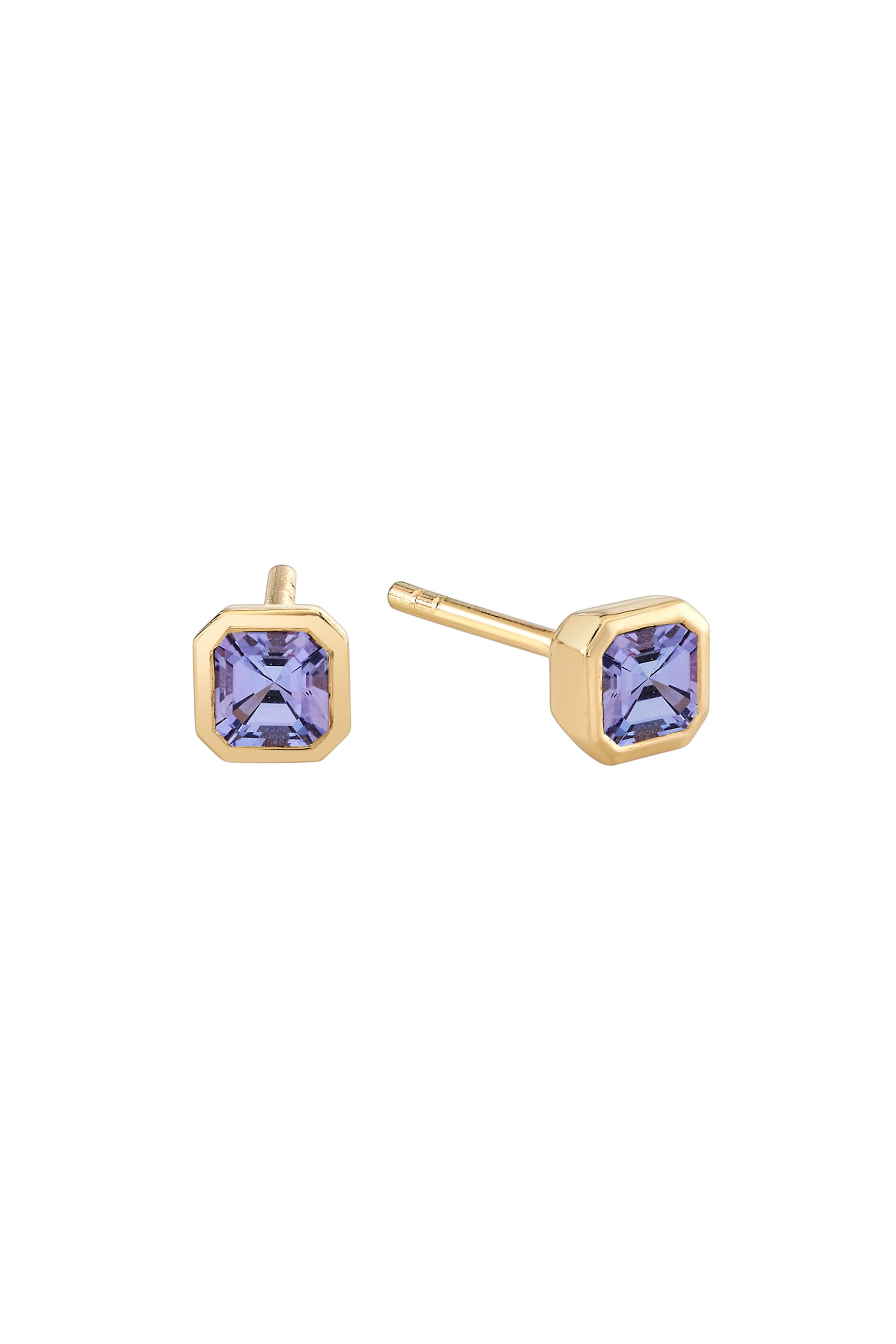 Petite Iris Asscher Studs